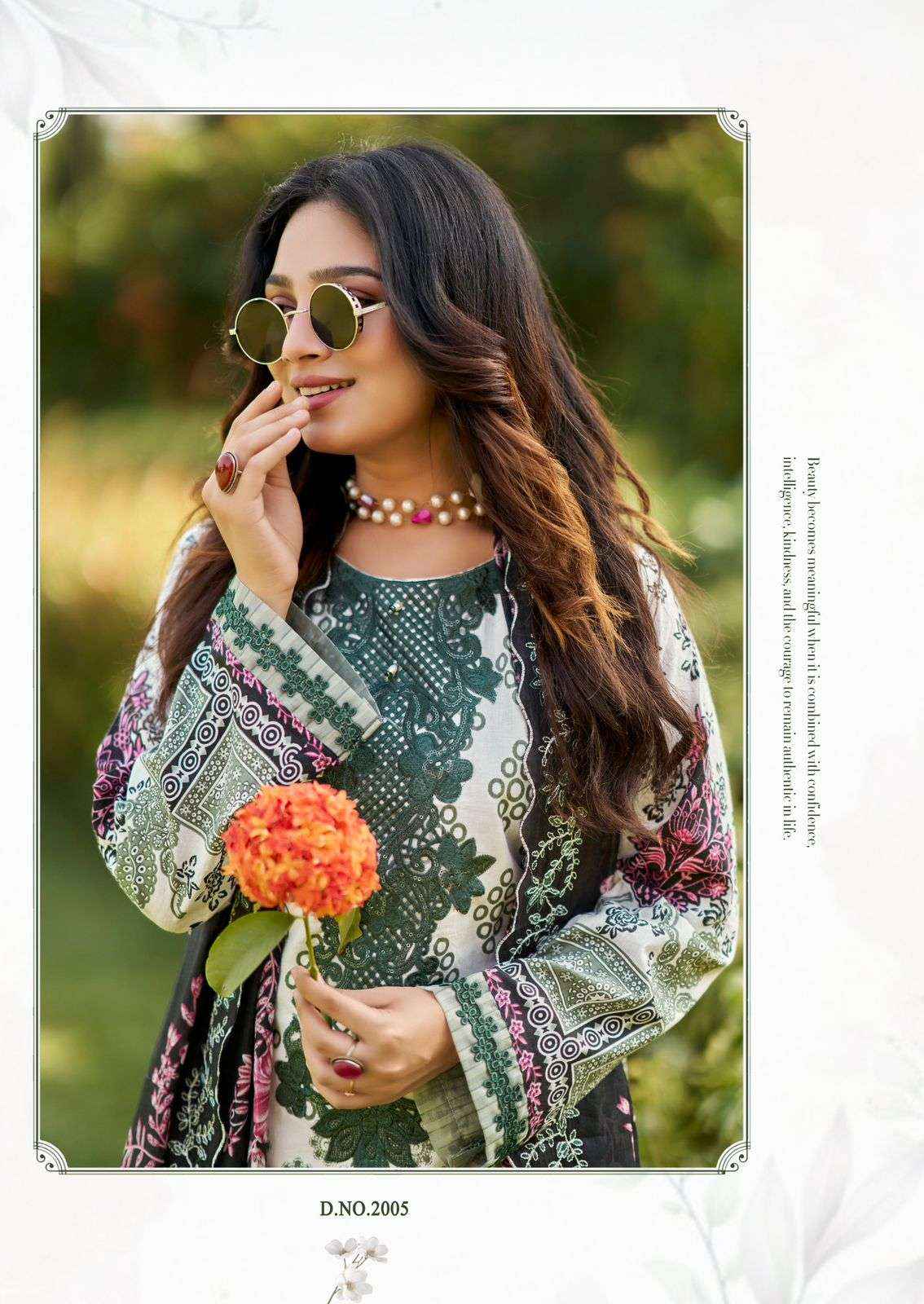 Cosmos Needle Impressions Vol 2 Lawn Cotton Dress Material Wholesale Price ( 8 Pcs Catalogue )