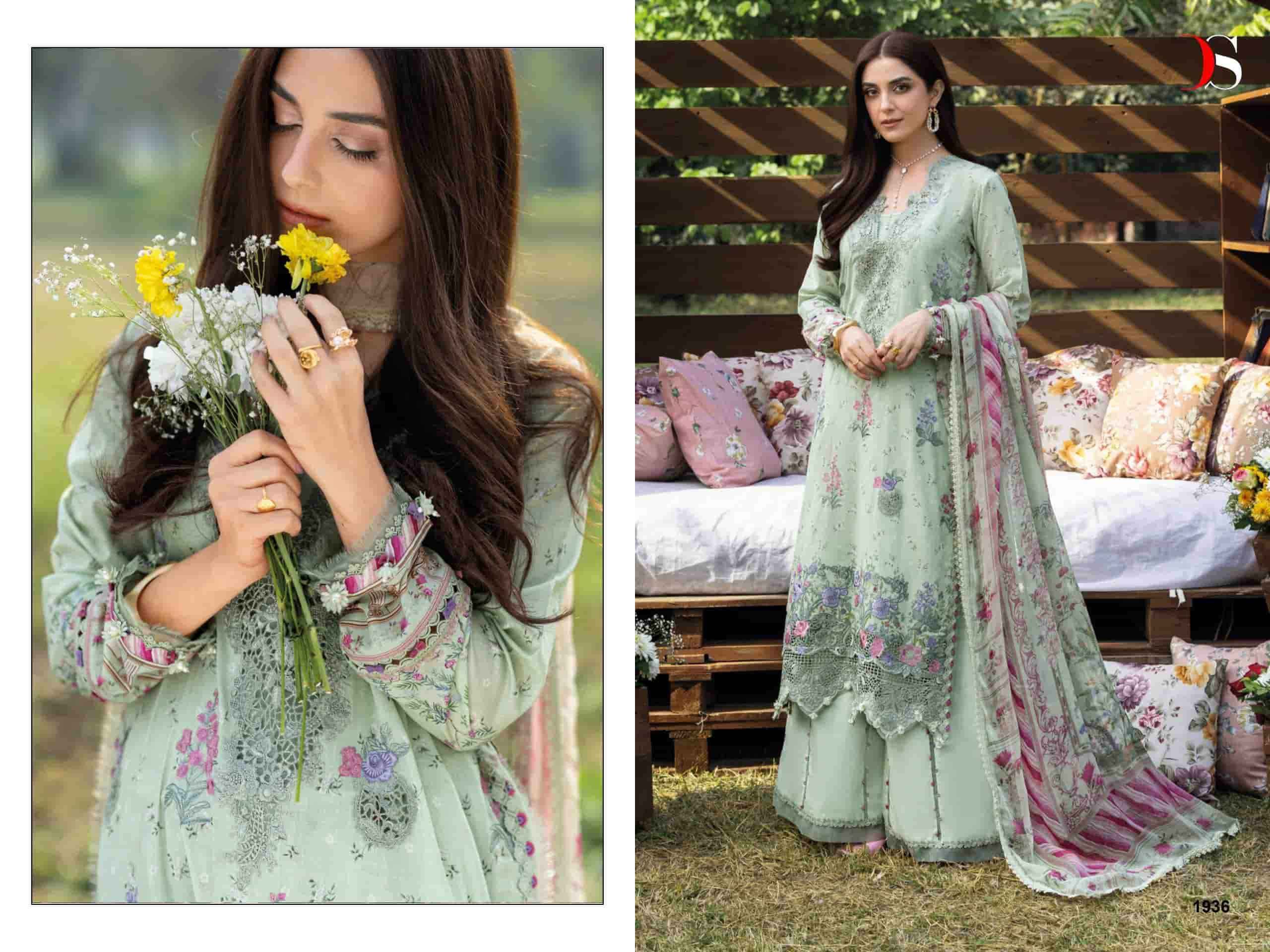 Deepsy Elaf Premium Chikankari Pakistani Cotton Dress Material Wholesale Price ( 8 Pcs Catalogue )