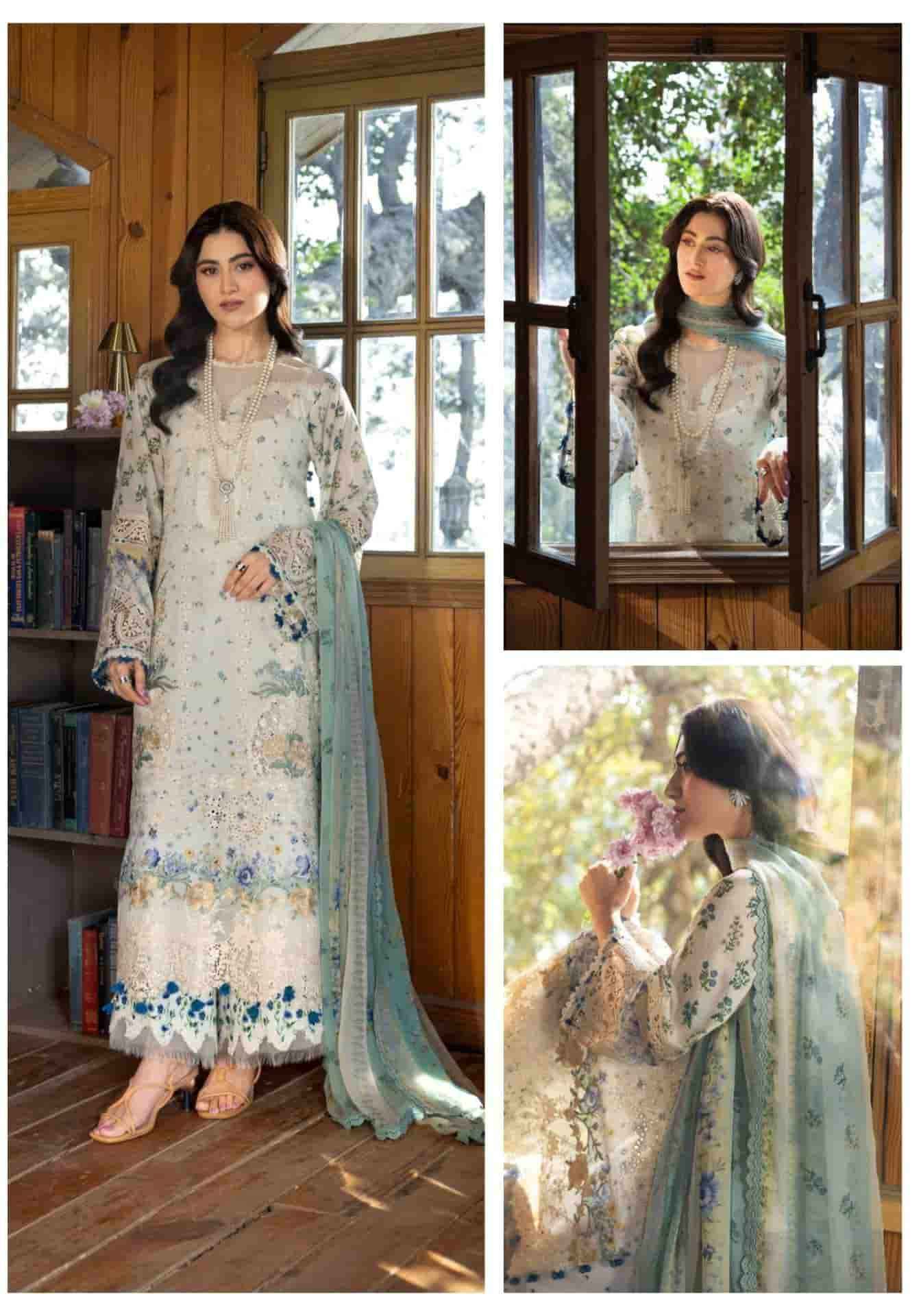 Deepsy Elaf Premium Chikankari Pakistani Cotton Dress Material Wholesale Price ( 8 Pcs Catalogue )