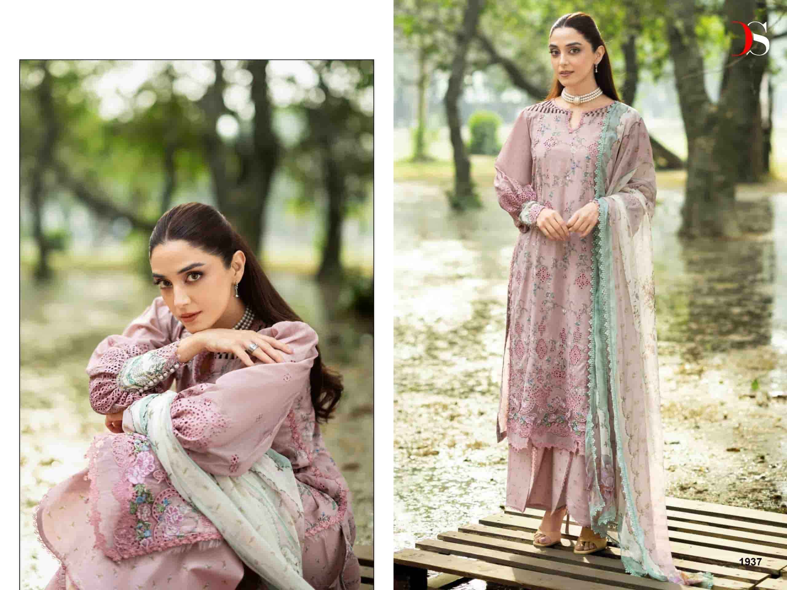 Deepsy Elaf Premium Chikankari Pakistani Cotton Dress Material Wholesale Price ( 8 Pcs Catalogue )