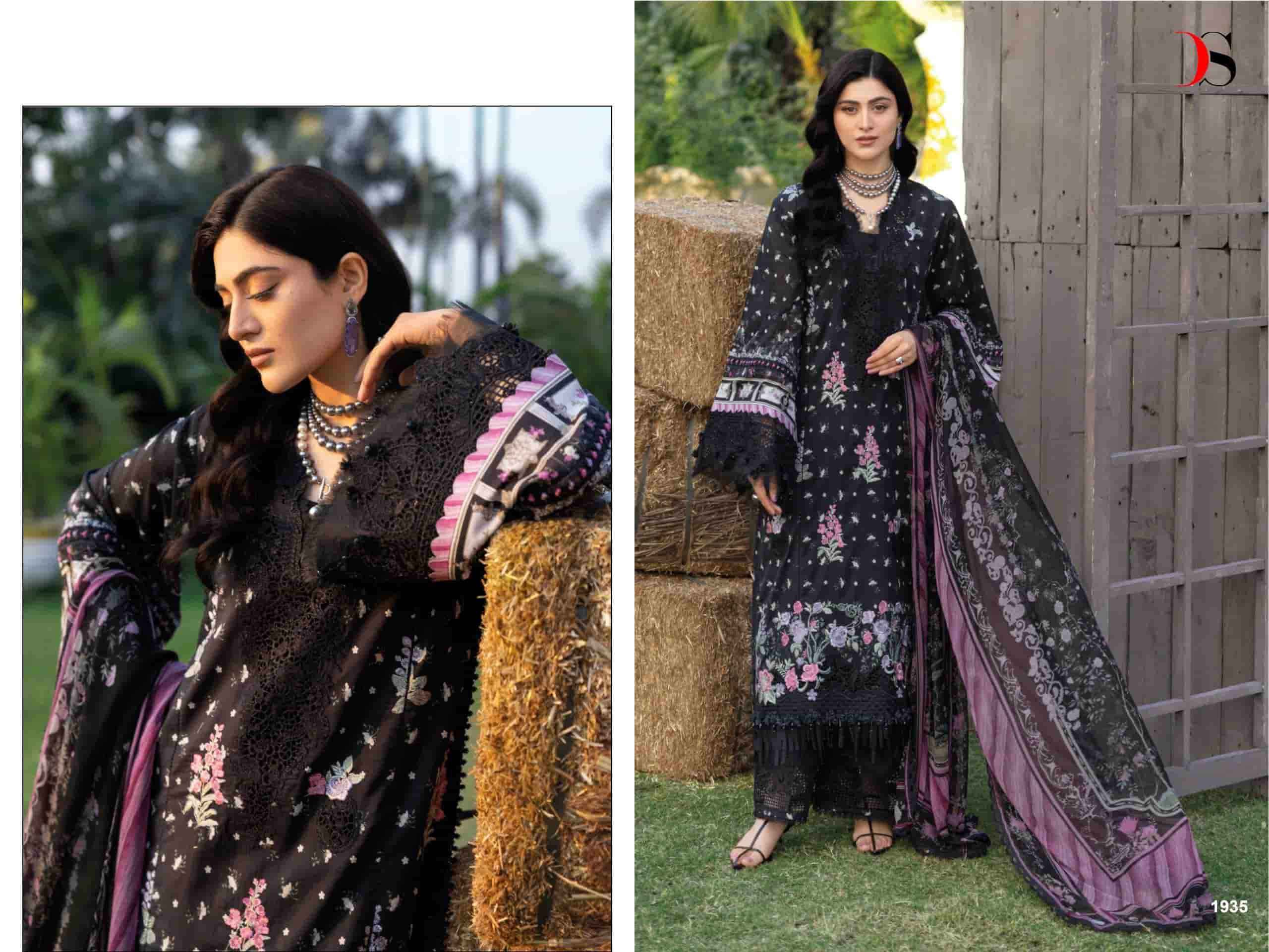 Deepsy Elaf Premium Chikankari Pakistani Cotton Dress Material Wholesale Price ( 8 Pcs Catalogue )
