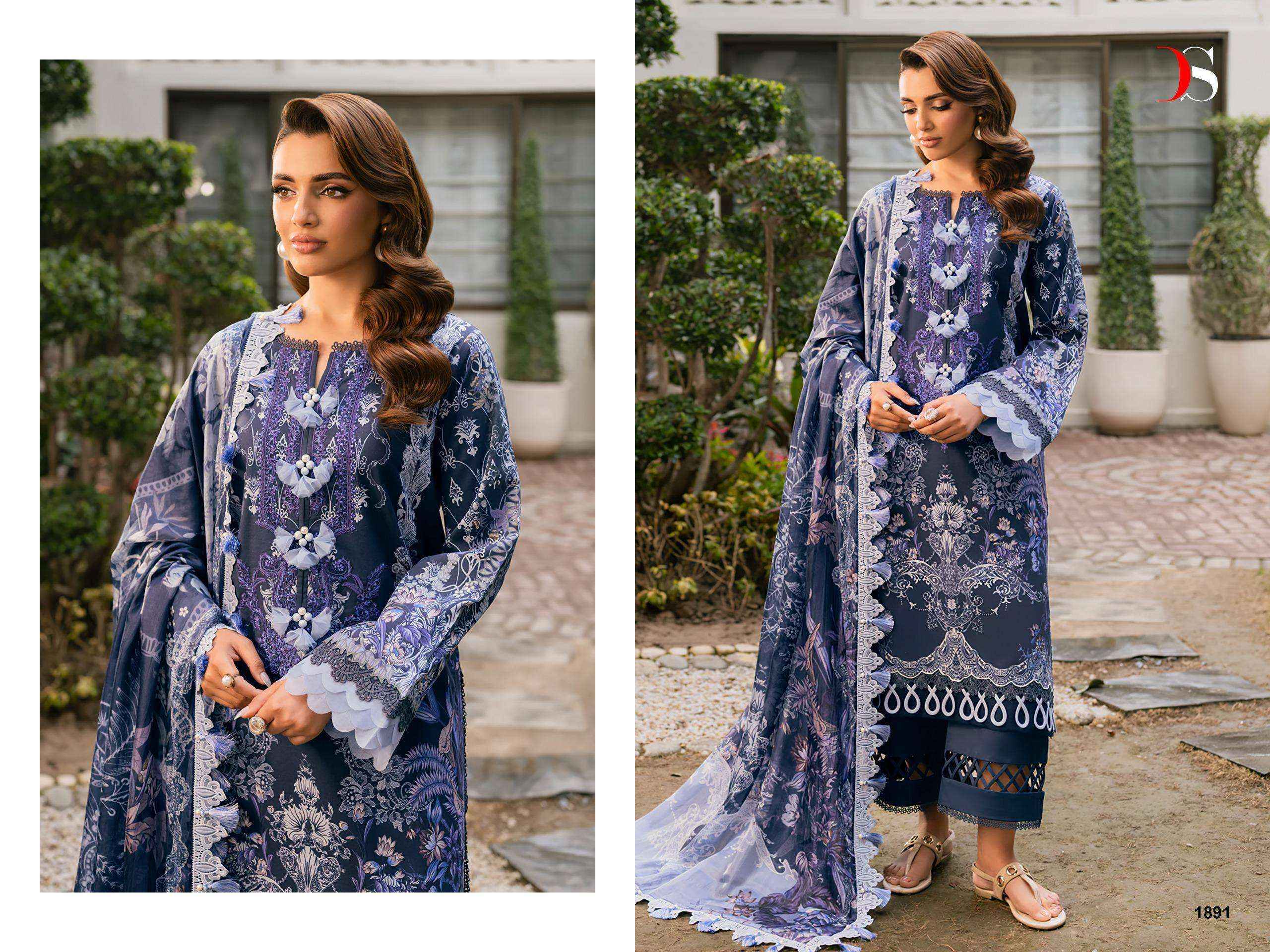 Deepsy Jade Elara Vol 2 Cotton Salwar Kameez Wholesale Rate ( 6 Pcs Catalog )