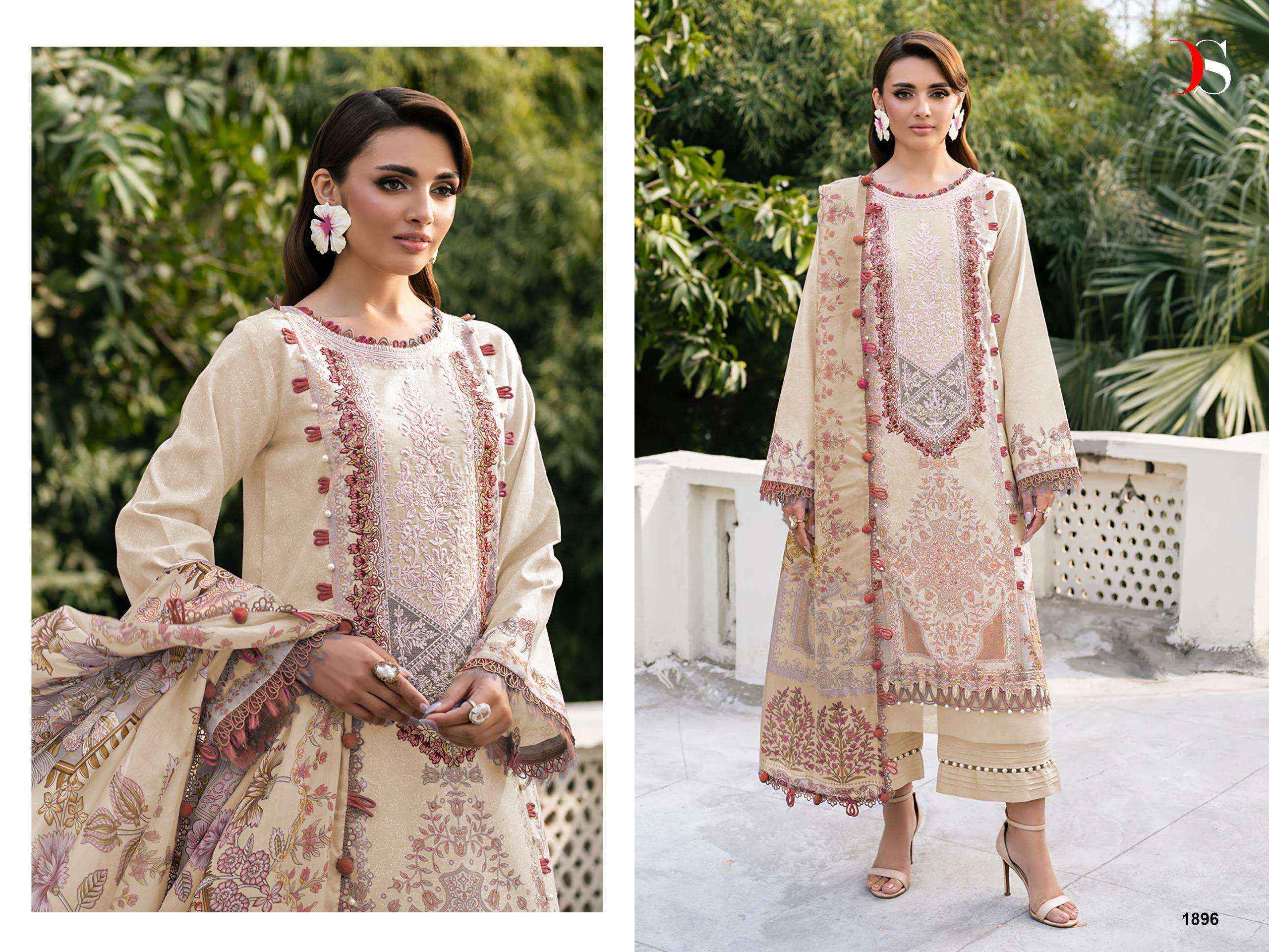 Deepsy Jade Elara Vol 2 Cotton Salwar Kameez Wholesale Rate ( 6 Pcs Catalog )