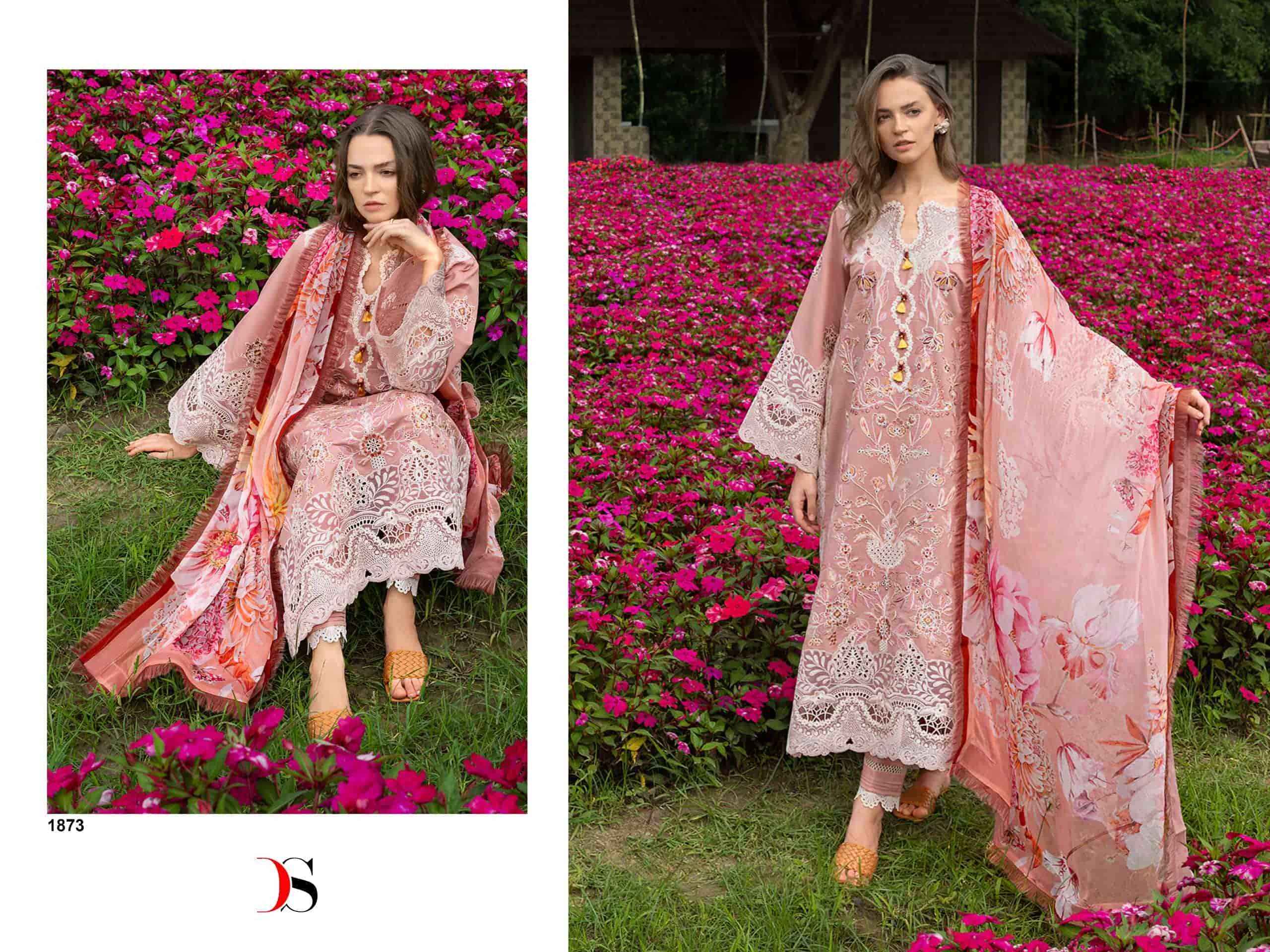 Deepsy Mushq Lawn Vol 2 Pakistani Pure Cotton Dress Material ( 6 Pcs Catalogue )