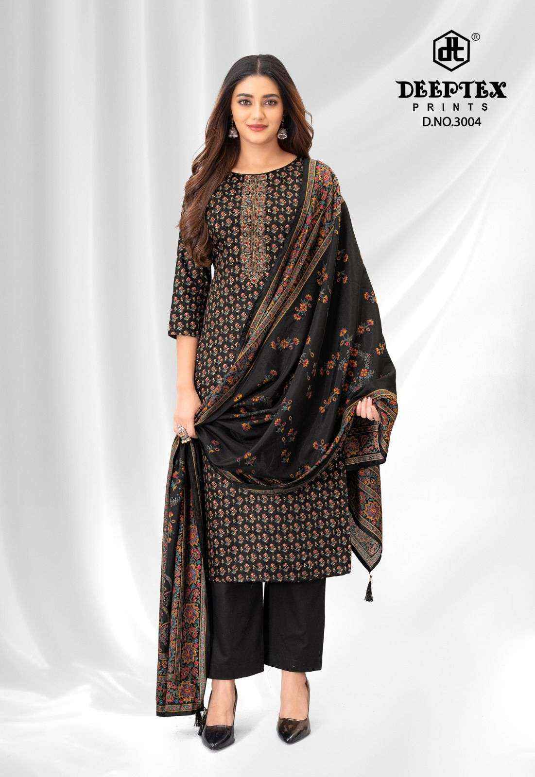 Deeptex Mausami Vol 3 Jam Satin Dress Material Surat Wholesale Market ( 8 Pcs Catalogue )