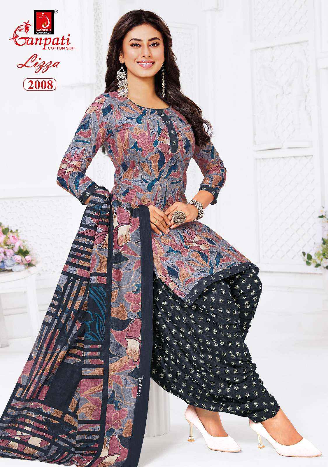 GANPATI LIZZA PATIYALA VOL 2 READY MADE SUIT WHOLESALE PRICE 12 PCS CATALOGUE
