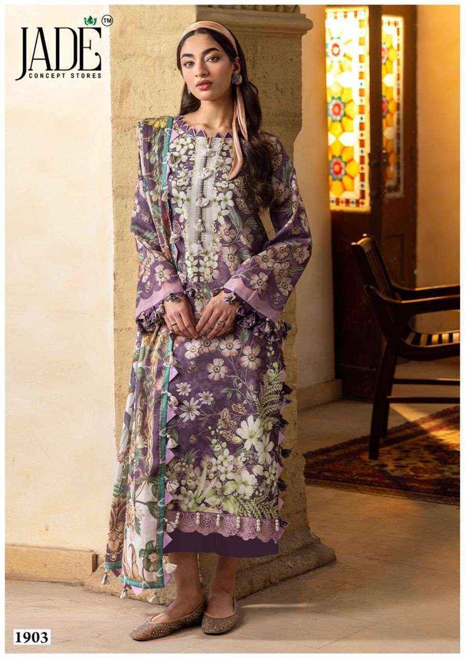Jade Bin Saeed Heavy Luxury Vol 19 Wholesale - Surat Textile Market