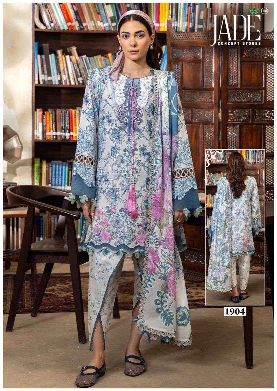 Jade Bin Saeed Heavy Luxury Vol 19 Wholesale - Surat Textile Market