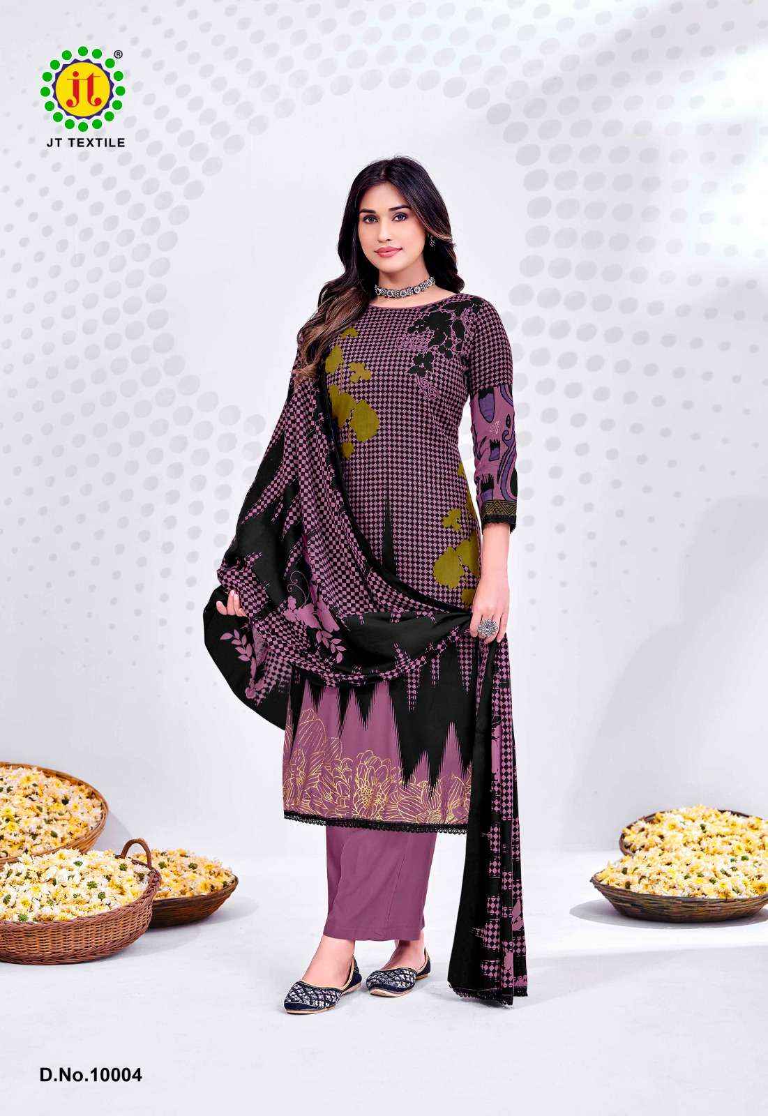 JT Nigaar Vol 10 Rayon Dress Material Wholesale surat 5 Pcs catalogue