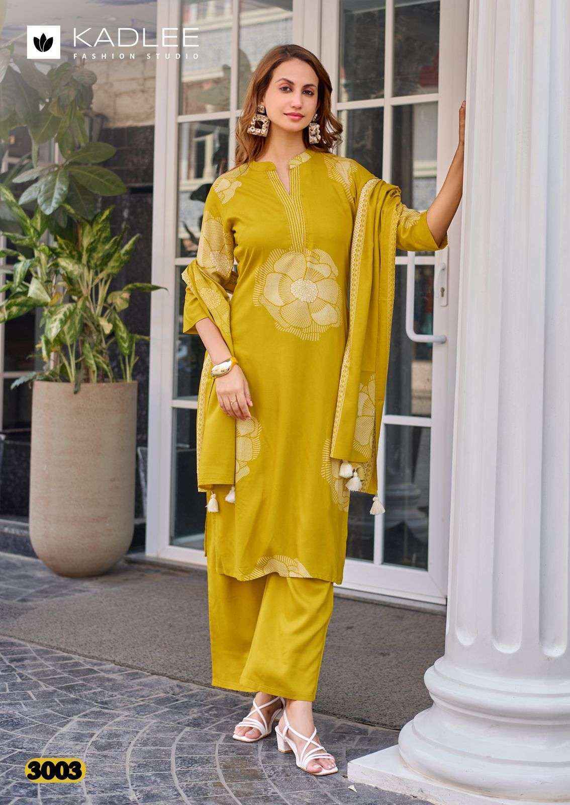 Kadlee Kasturam Rayon Kurti Combo Set Wholesale Rate ( 6 Pcs Catalog )