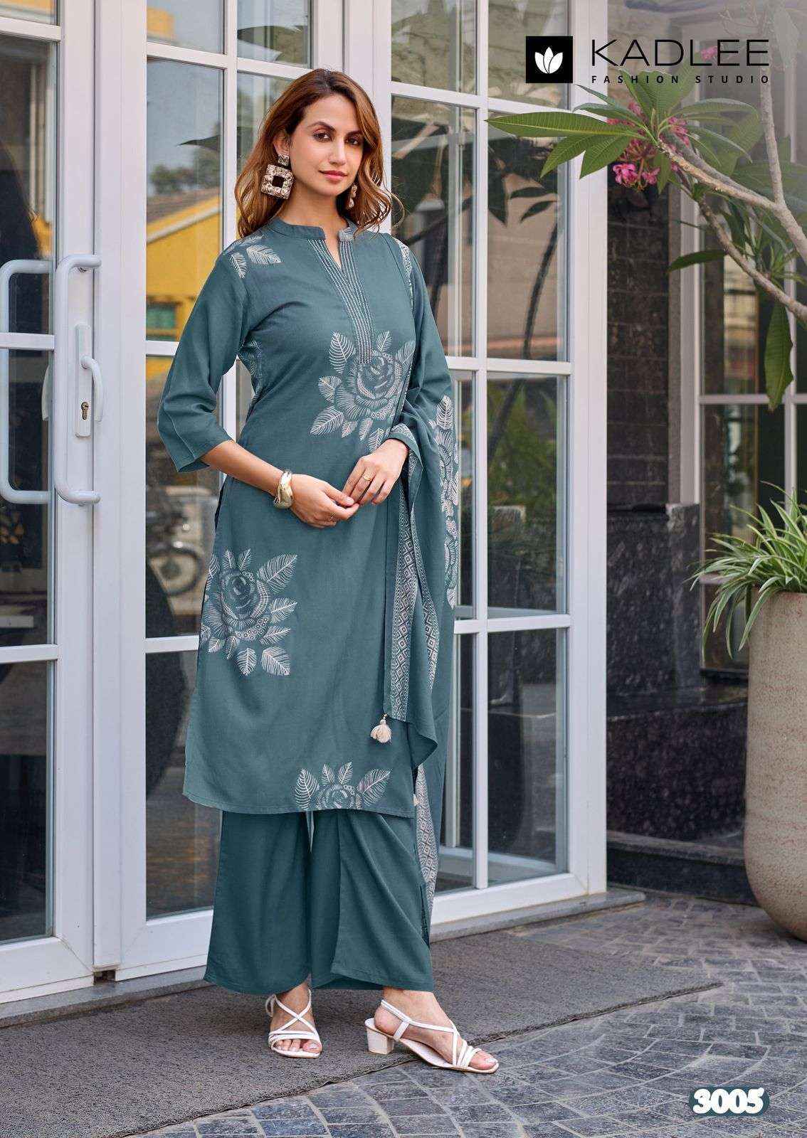 Kadlee Kasturam Rayon Kurti Combo Set Wholesale Rate ( 6 Pcs Catalog )