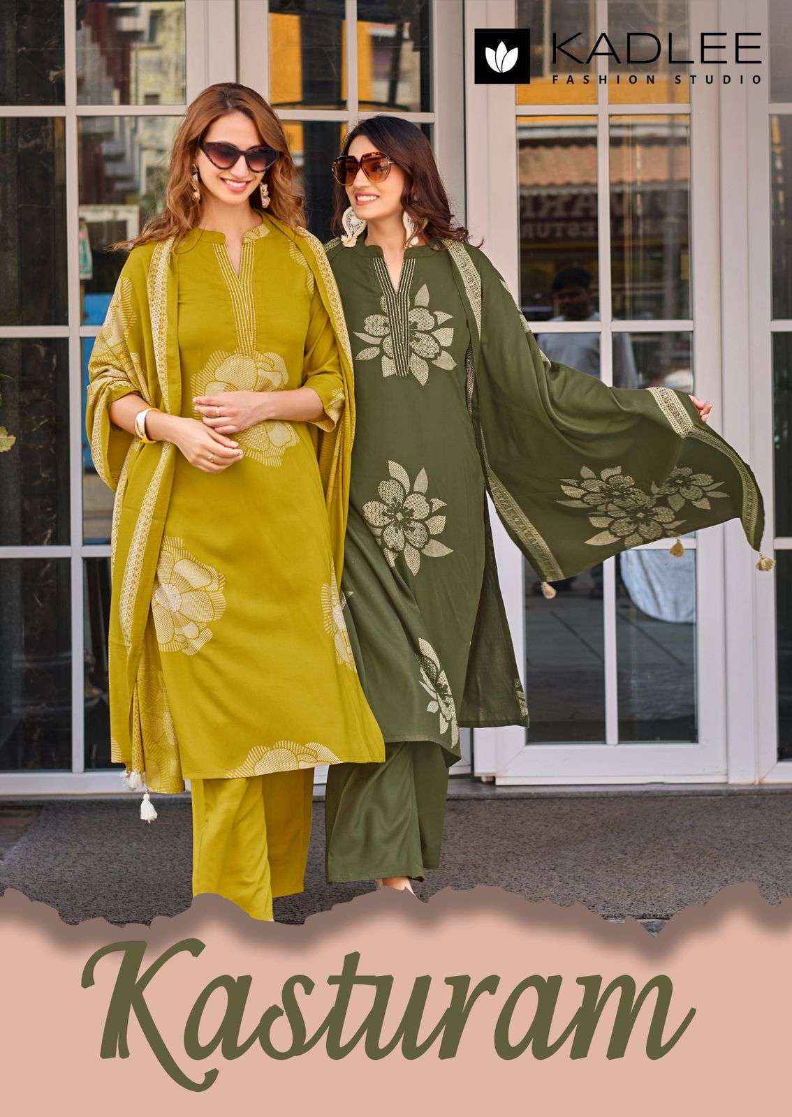 Kadlee Kasturam Rayon Kurti Combo Set Wholesale Rate ( 6 Pcs Catalog )