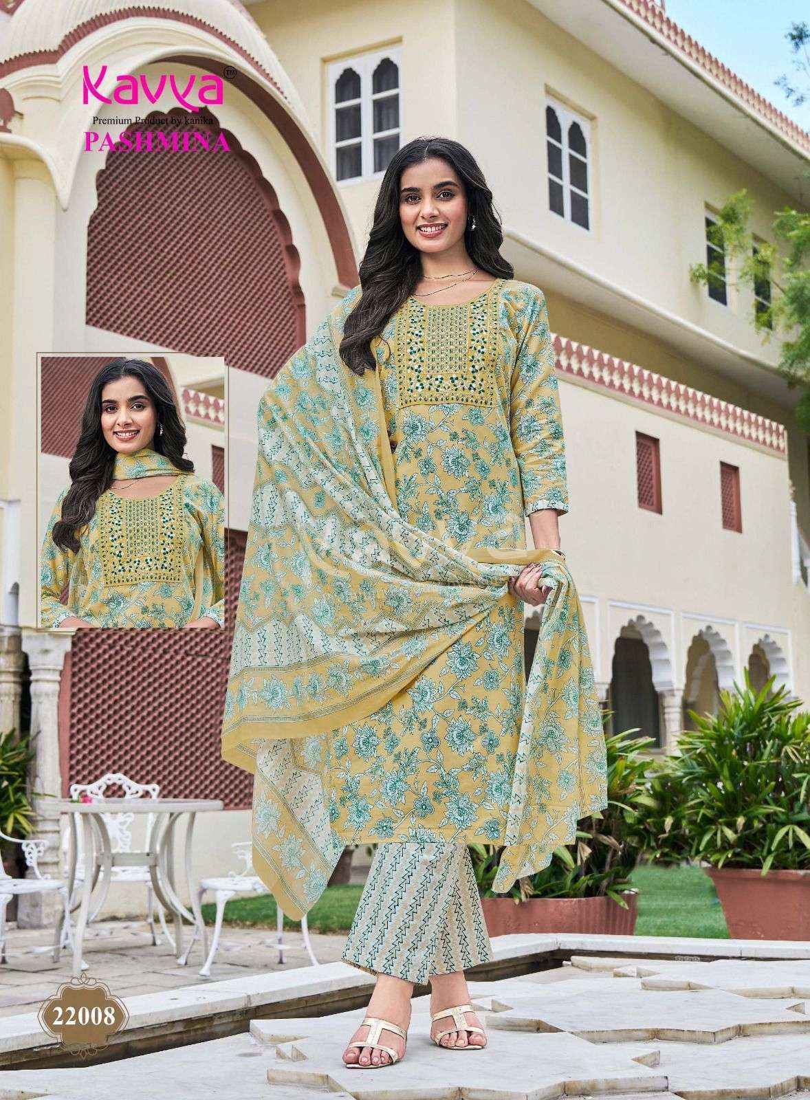 Kavya Pashmina Vol 22 Malasian Readymade Suits Wholesale price 10 pcs Catalogue