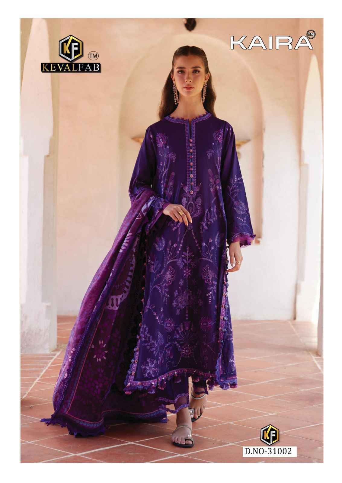 Keval Fab Kaira Vol 31 Lawn Cotton Salwar Kameez Wholesale Collection ( 6 Pcs Catalog )