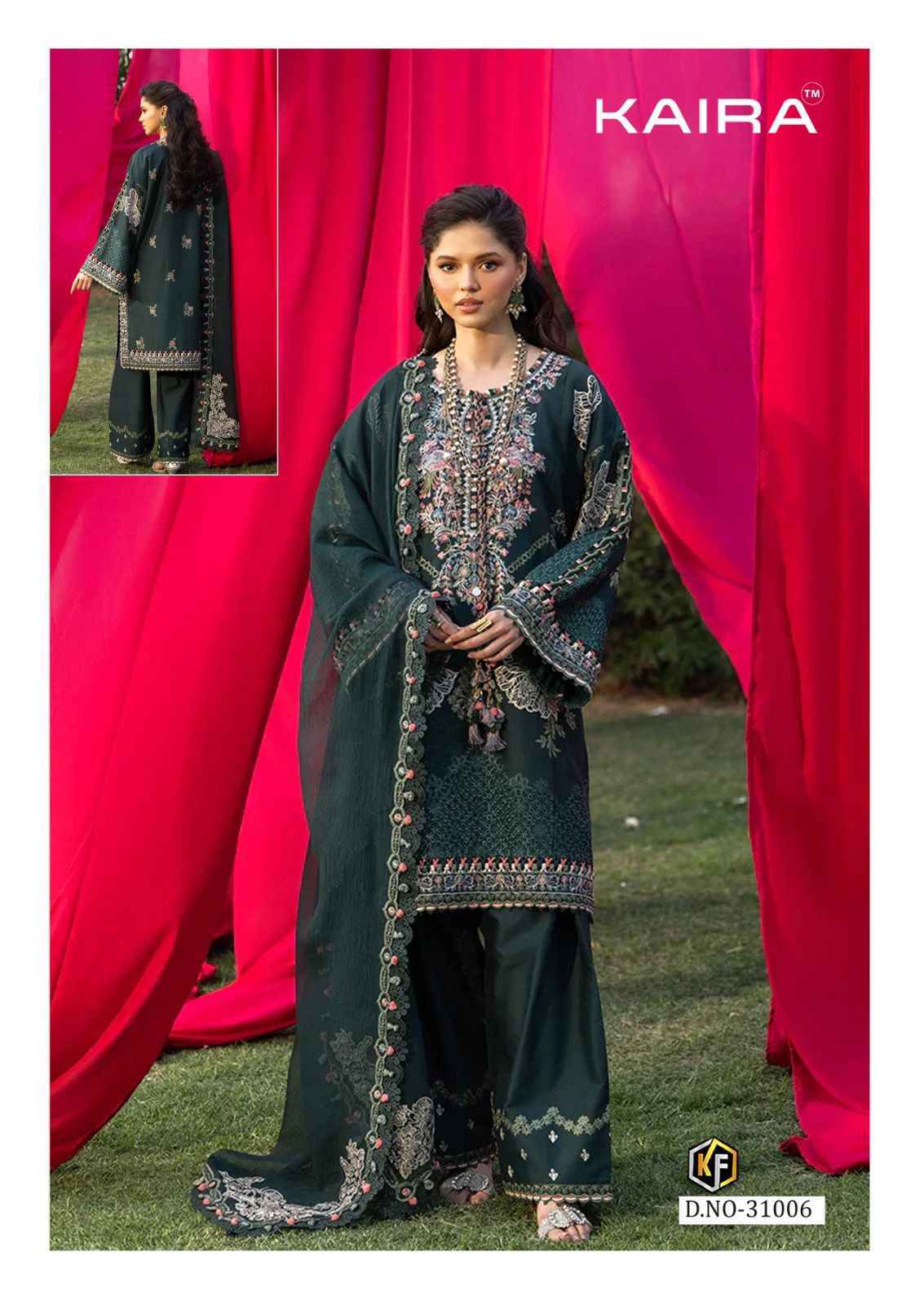 Keval Fab Kaira Vol 31 Lawn Cotton Salwar Kameez Wholesale Collection ( 6 Pcs Catalog )