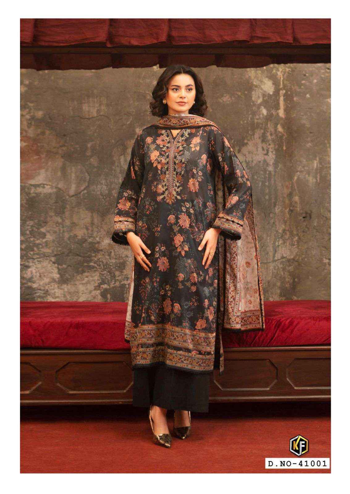 Keval Fab Maria B Vol 41 Cotton Dress Material Wholesale Price ( 6 pcs Catalogue )