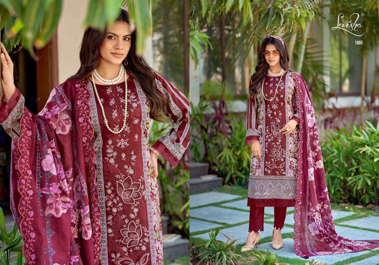 Levisha Madhubala Vol 16 Lawn Salwar Kameez Wholesale Rate ( 6 Pcs Catalog )