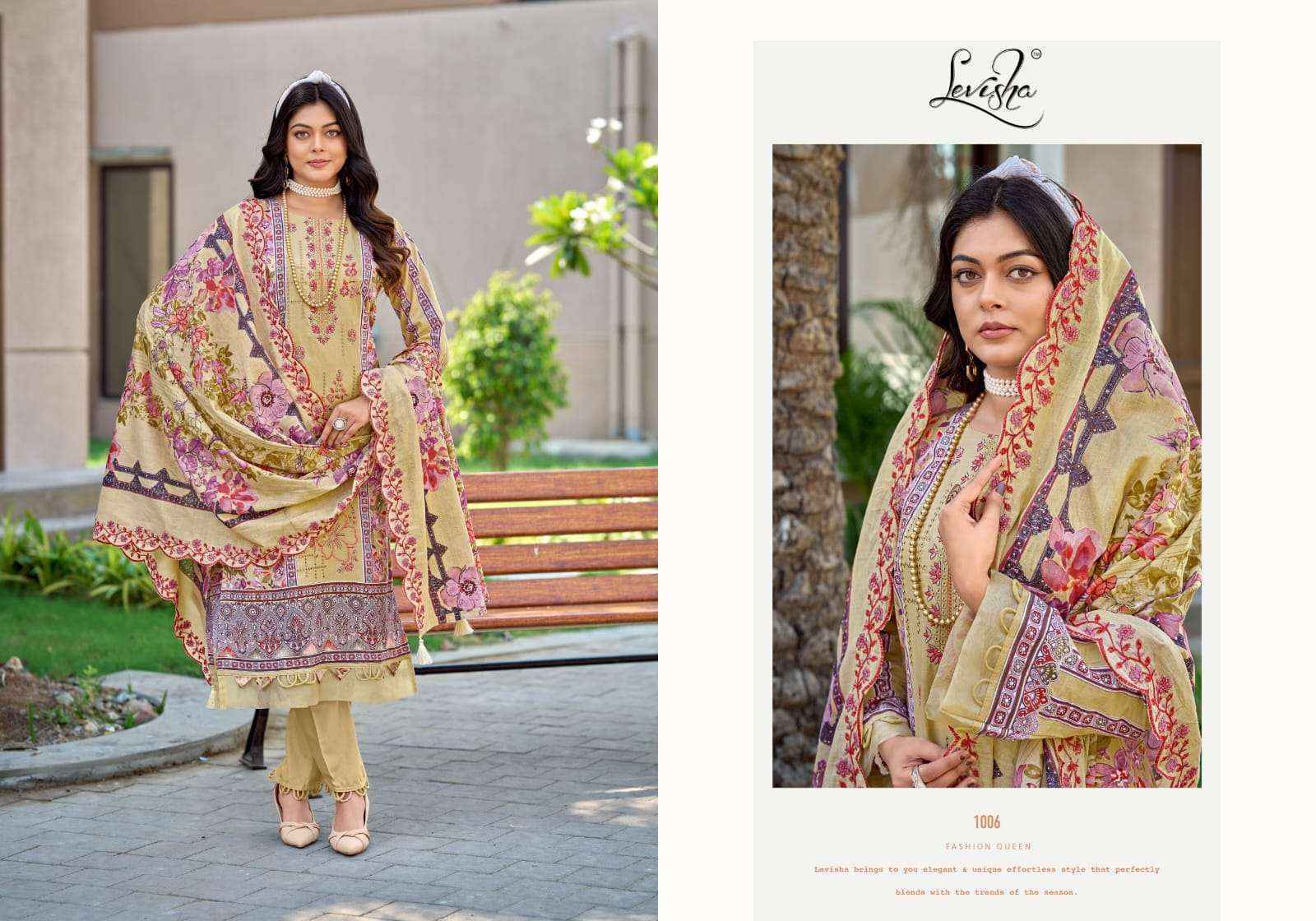 Levisha Madhubala Vol 16 Lawn Salwar Kameez Wholesale Rate ( 6 Pcs Catalog )