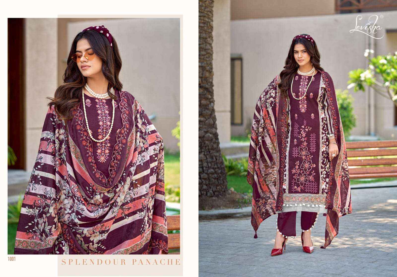 Levisha Madhubala Vol 16 Lawn Salwar Kameez Wholesale Rate ( 6 Pcs Catalog )