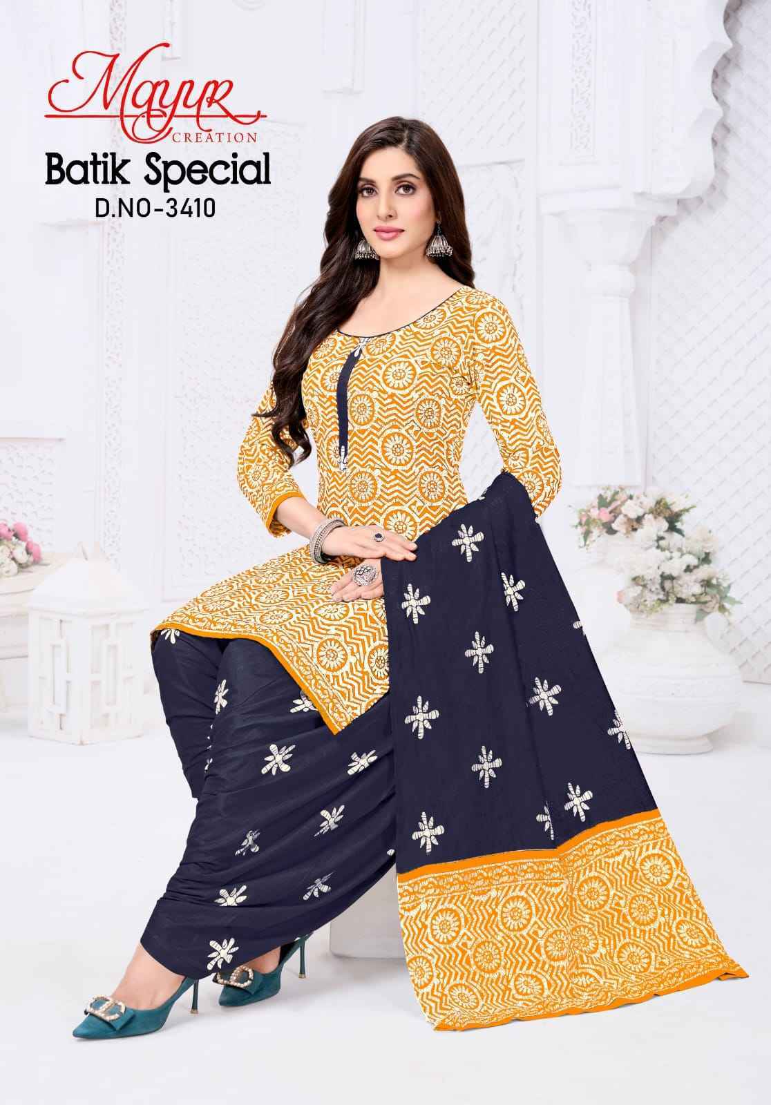 Mayur Batik Special Vol 34 Cotton Dress Material Wholesale Price 10 pcs Catalogue