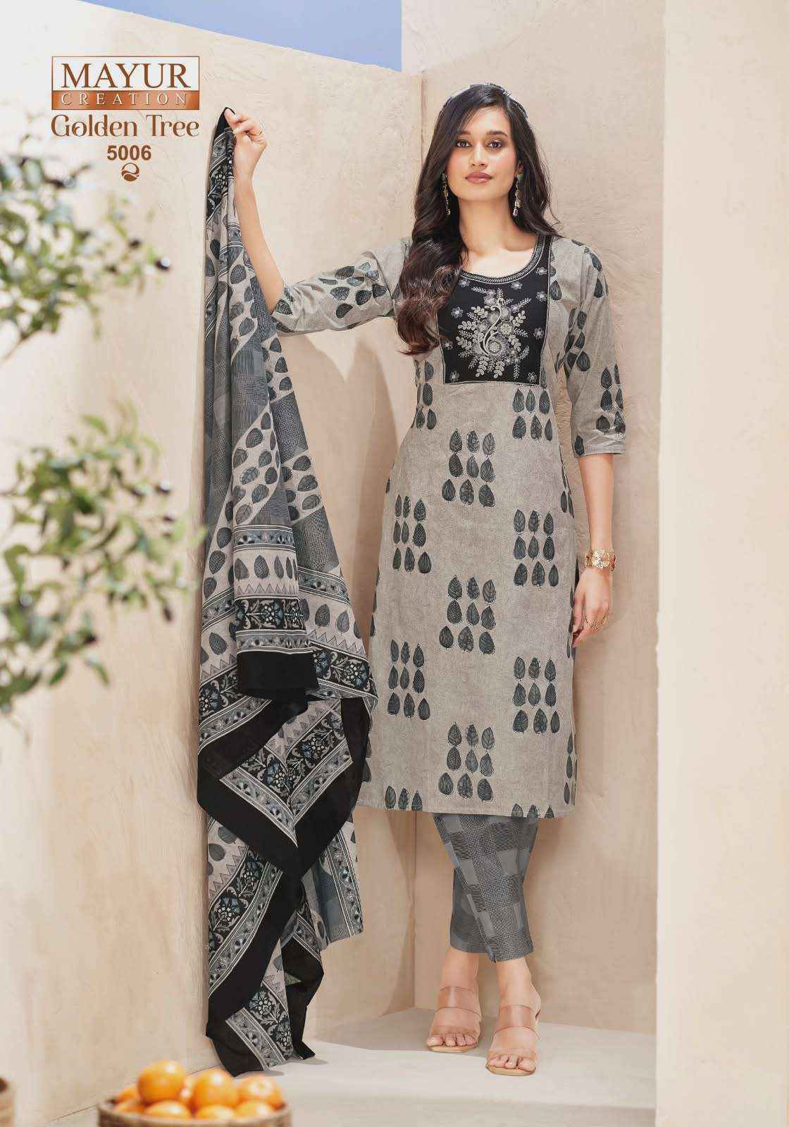 Mayur Golden Tree Vol 5 Cotton Readymade suits wholesale Price (10 pcs Catalogue )