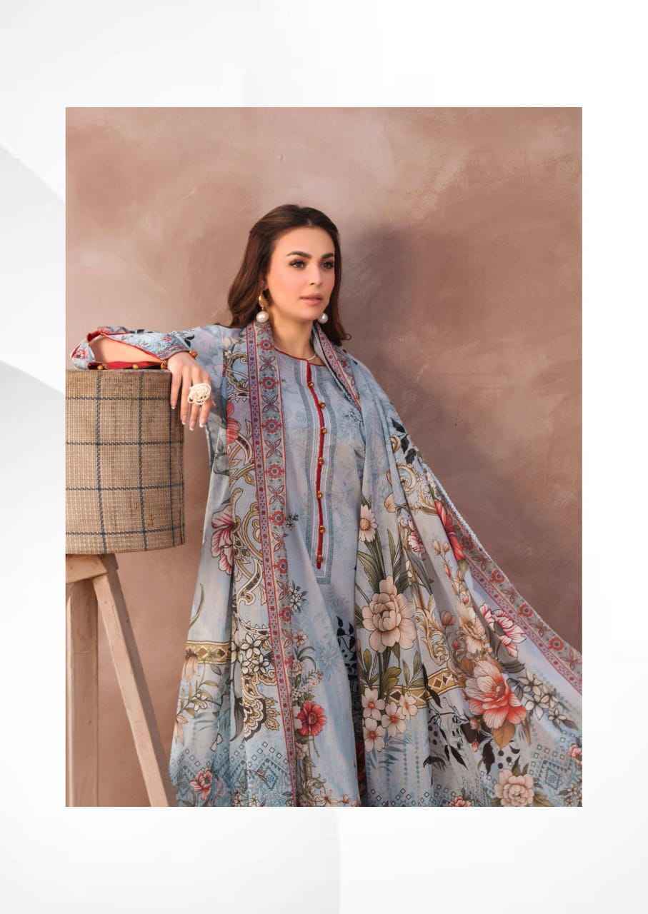 Mishri Creation Gulbagh Vol 11 Lawn Cotton Salwar Kameez Wholesale Rate ( 6 Pcs Catalog )