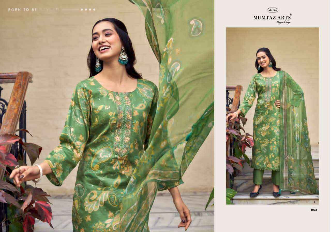 Mumtaz Arts Siya Silk Jam Satin Dress Material Wholesale Market Wholesale ( 6 Pcs Catalogue )