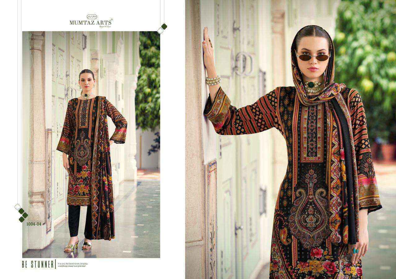Mumtaz Arts Zeenat Viscose Rayon Salwar Kameez Wholesale Rate ( 5 Pcs Catalog )