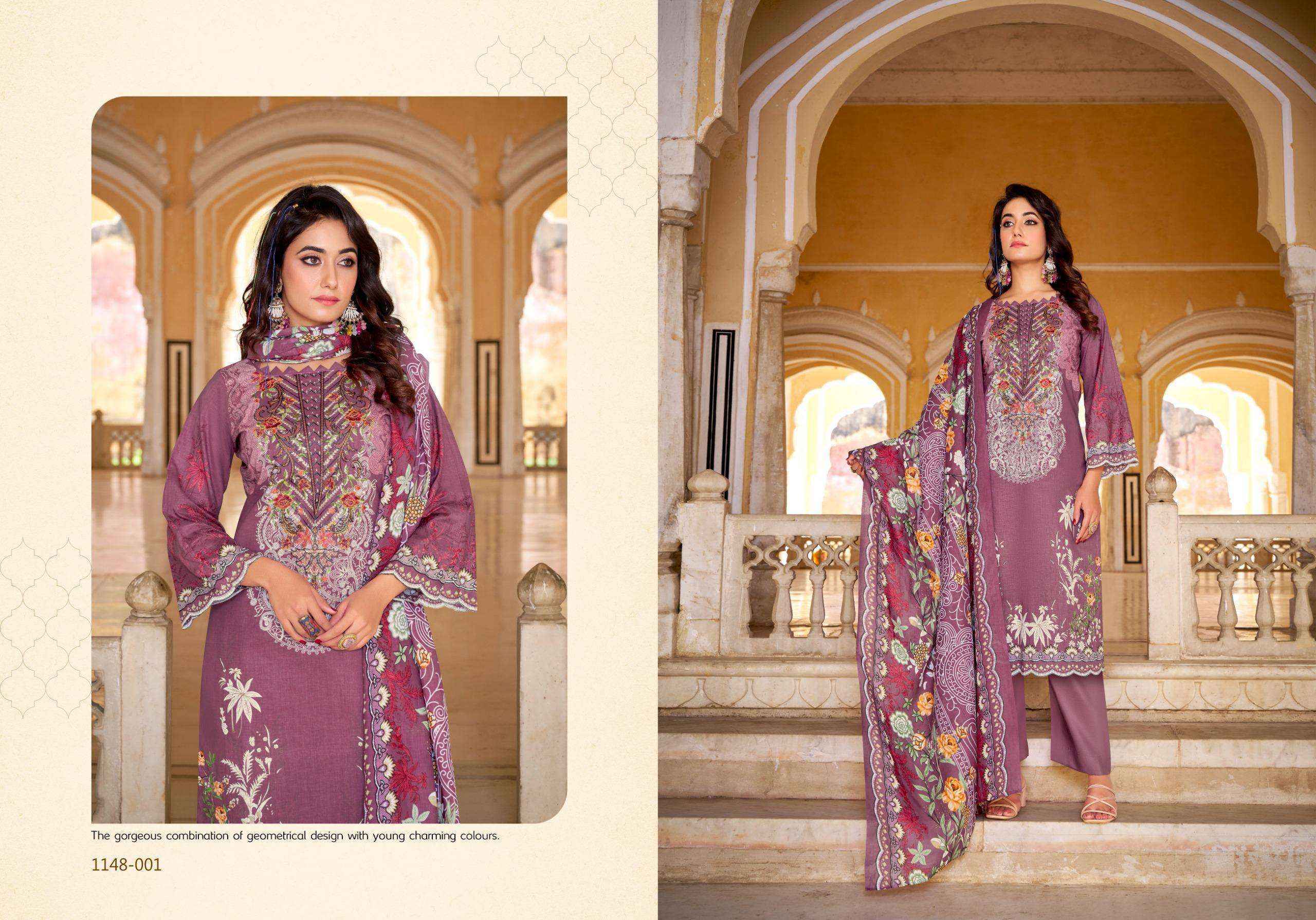 Romani Aarzu Vol 32 Cotton Salwar Kameez Wholesale Rate ( 8 Pcs Catalog )