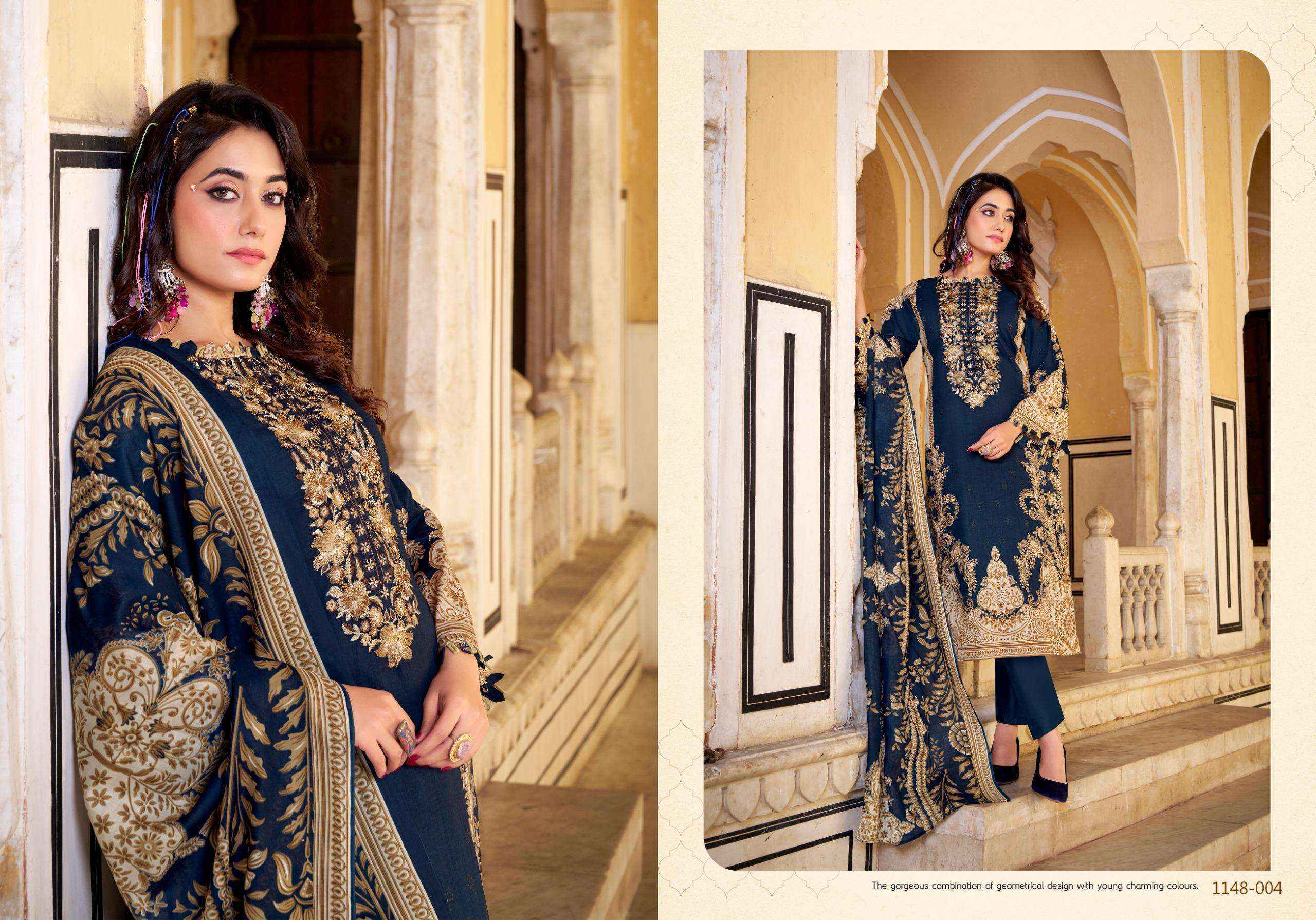 Romani Aarzu Vol 32 Cotton Salwar Kameez Wholesale Rate ( 8 Pcs Catalog )
