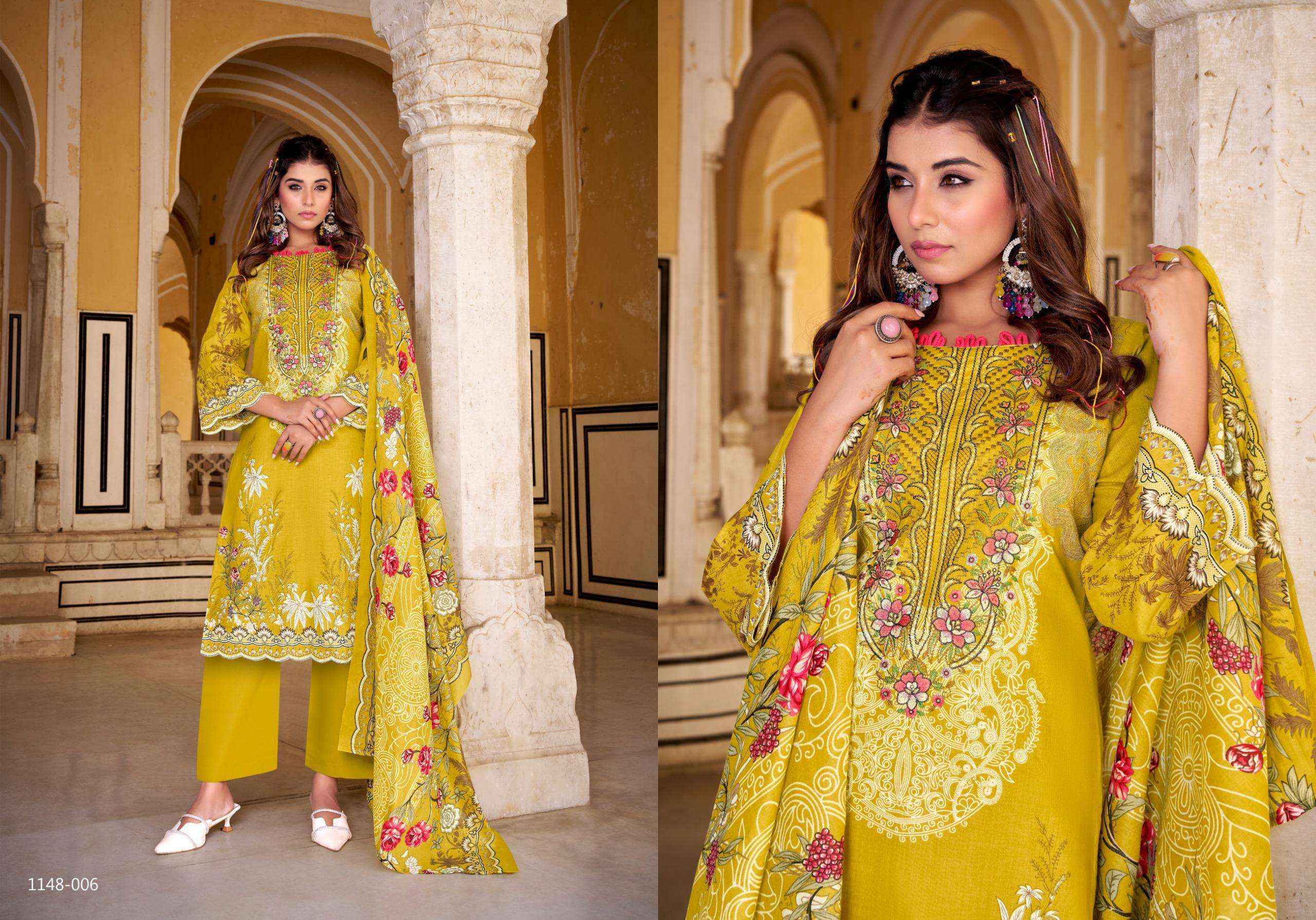 Romani Aarzu Vol 32 Cotton Salwar Kameez Wholesale Rate ( 8 Pcs Catalog )
