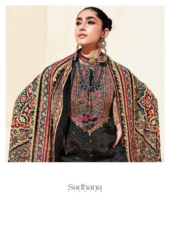 Sadhana Fashion Zainab Digital Printed Muslin Silk Suit Wholesale Price ( 6 Pcs Catalogue )