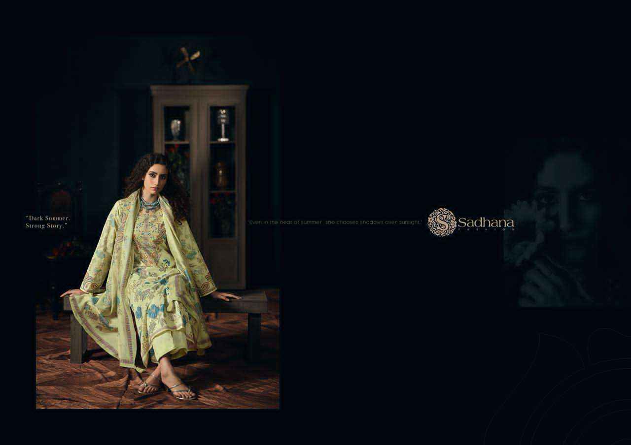 Sadhana Gulzar Cotton Digital Printed Ladies Salwar Kameez Wholesale Rate ( 6 Pcs Catalog )