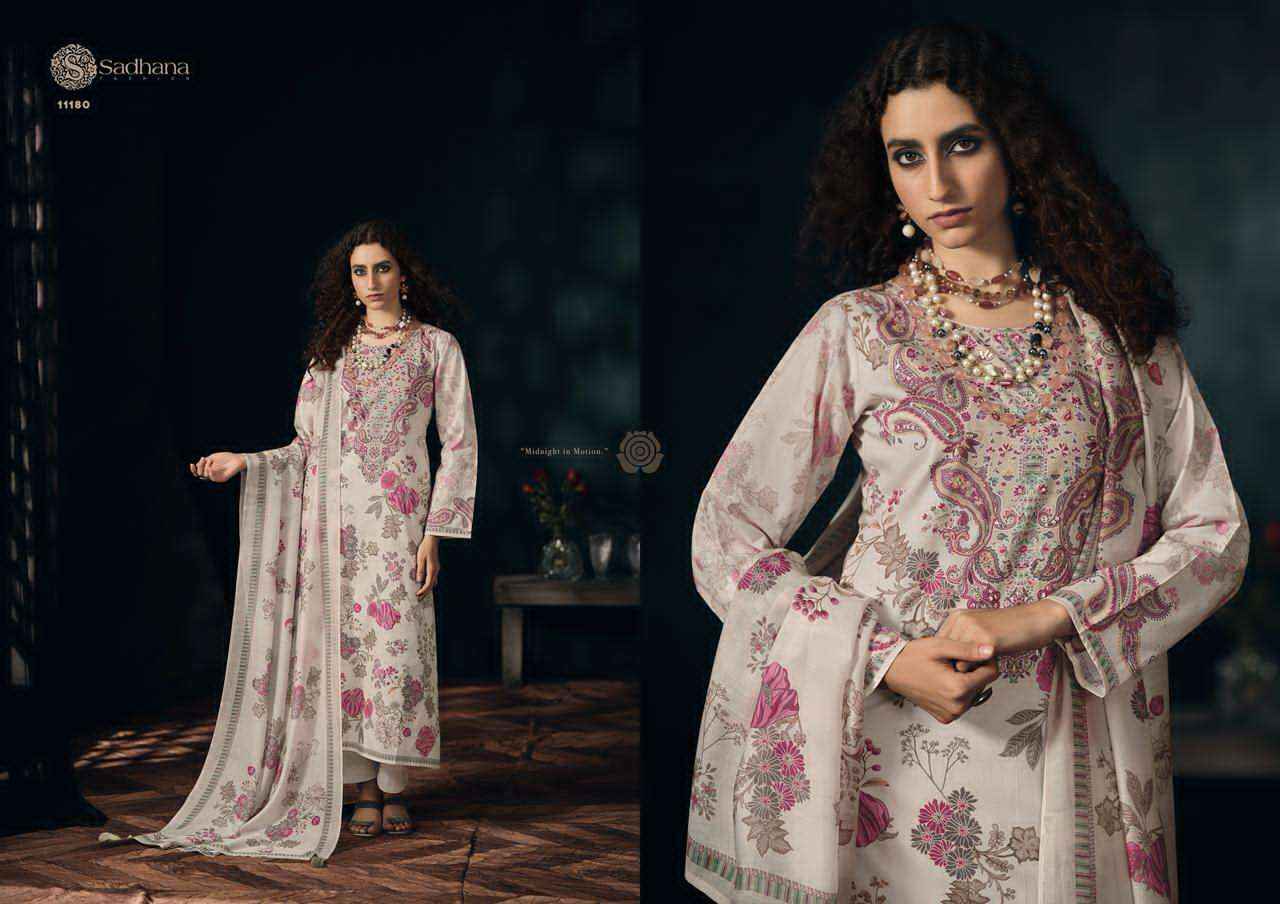 Sadhana Gulzar Cotton Digital Printed Ladies Salwar Kameez Wholesale Rate ( 6 Pcs Catalog )