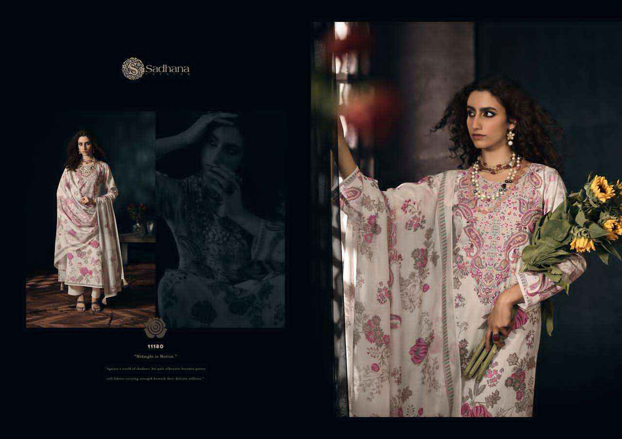 Sadhana Gulzar Cotton Digital Printed Ladies Salwar Kameez Wholesale Rate ( 6 Pcs Catalog )