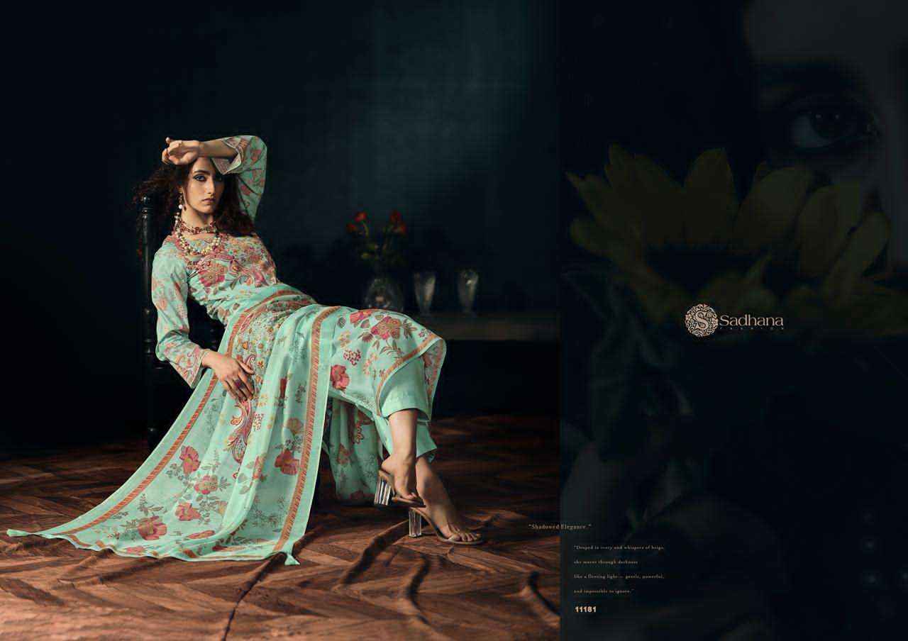 Sadhana Gulzar Cotton Digital Printed Ladies Salwar Kameez Wholesale Rate ( 6 Pcs Catalog )