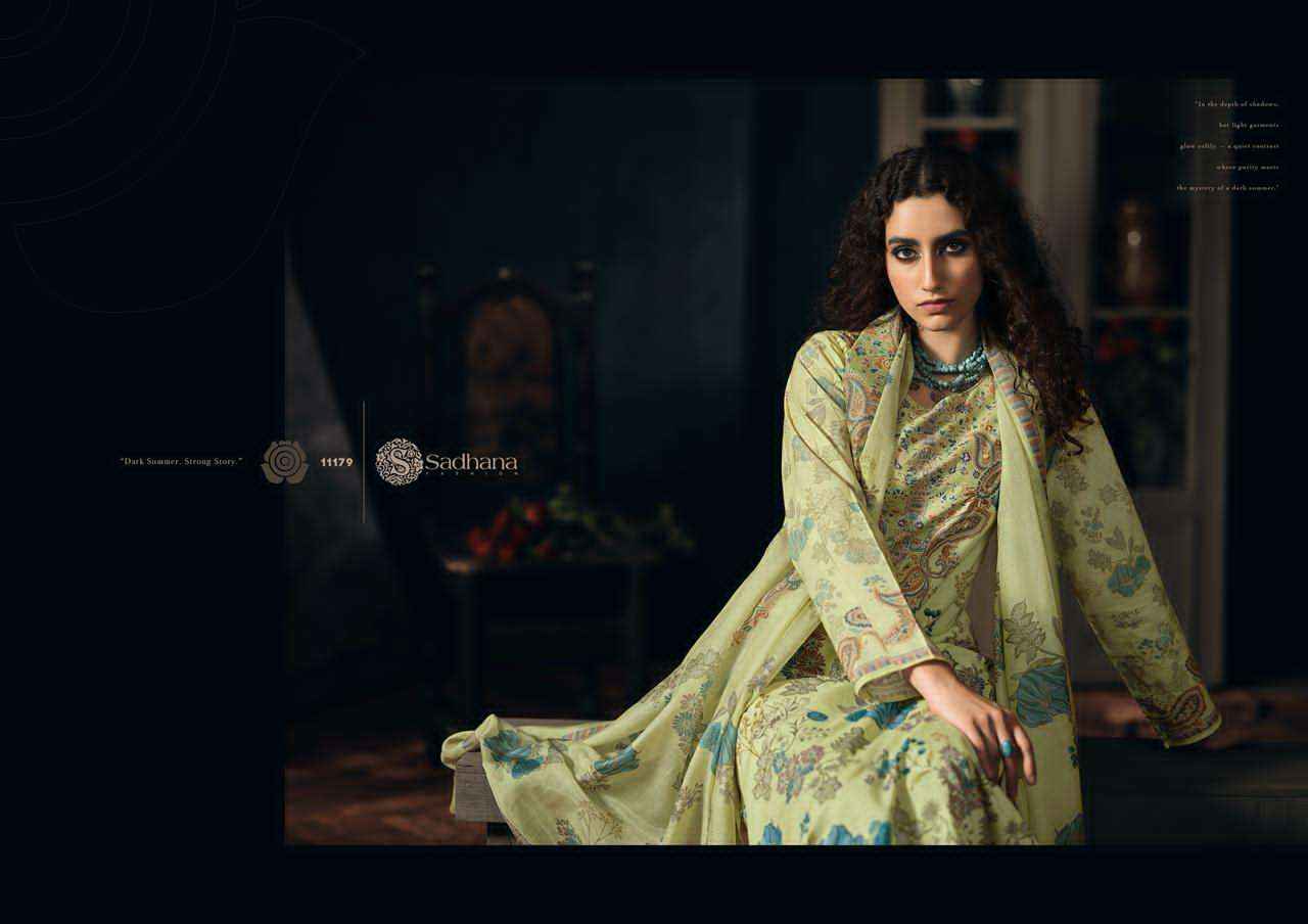 Sadhana Gulzar Cotton Digital Printed Ladies Salwar Kameez Wholesale Rate ( 6 Pcs Catalog )