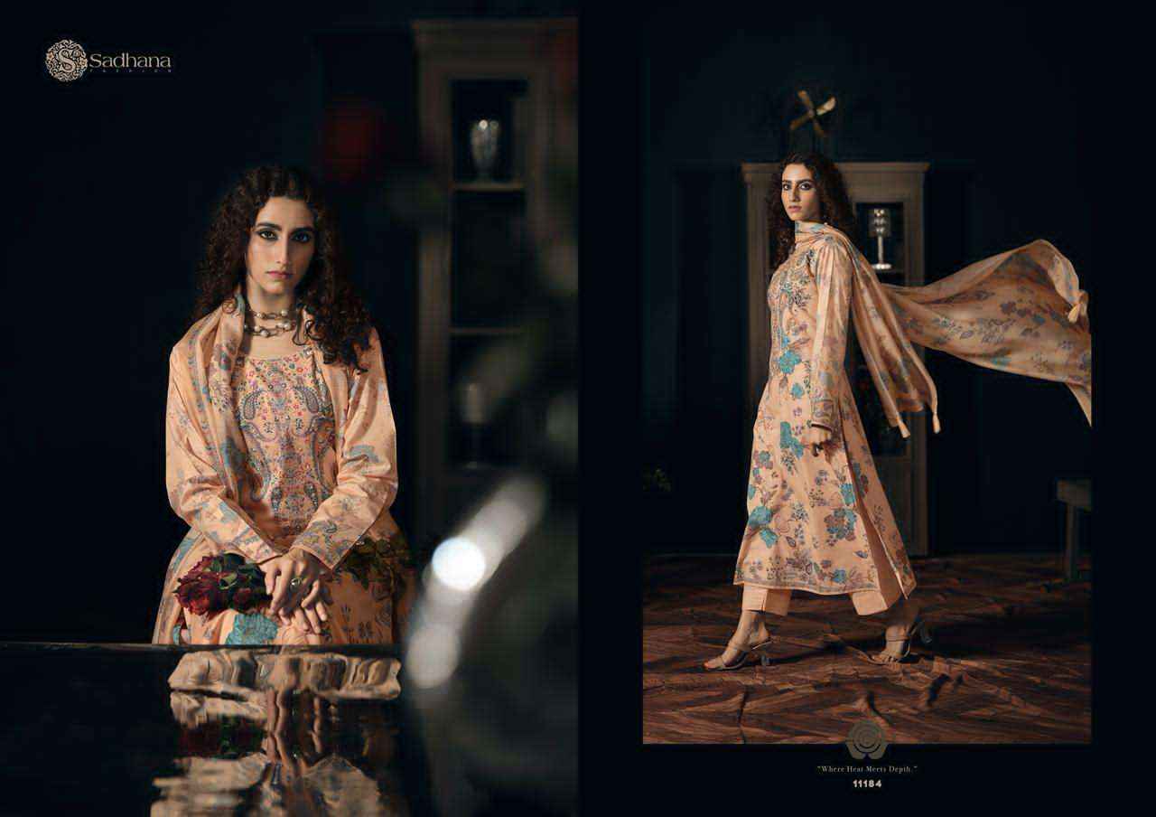 Sadhana Gulzar Cotton Digital Printed Ladies Salwar Kameez Wholesale Rate ( 6 Pcs Catalog )