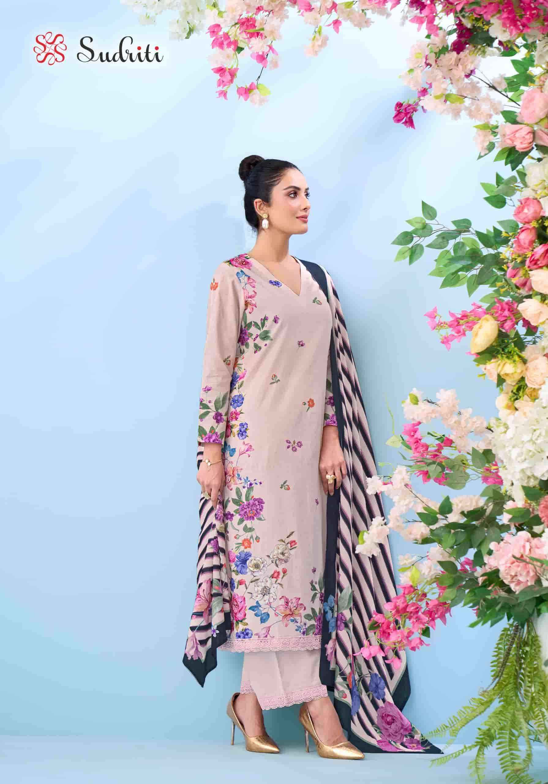 Sahiba Sudriti Bloom Theory Pure Cotton Salwar Kameez Wholesale Price ( 6 Pcs Catalogue )