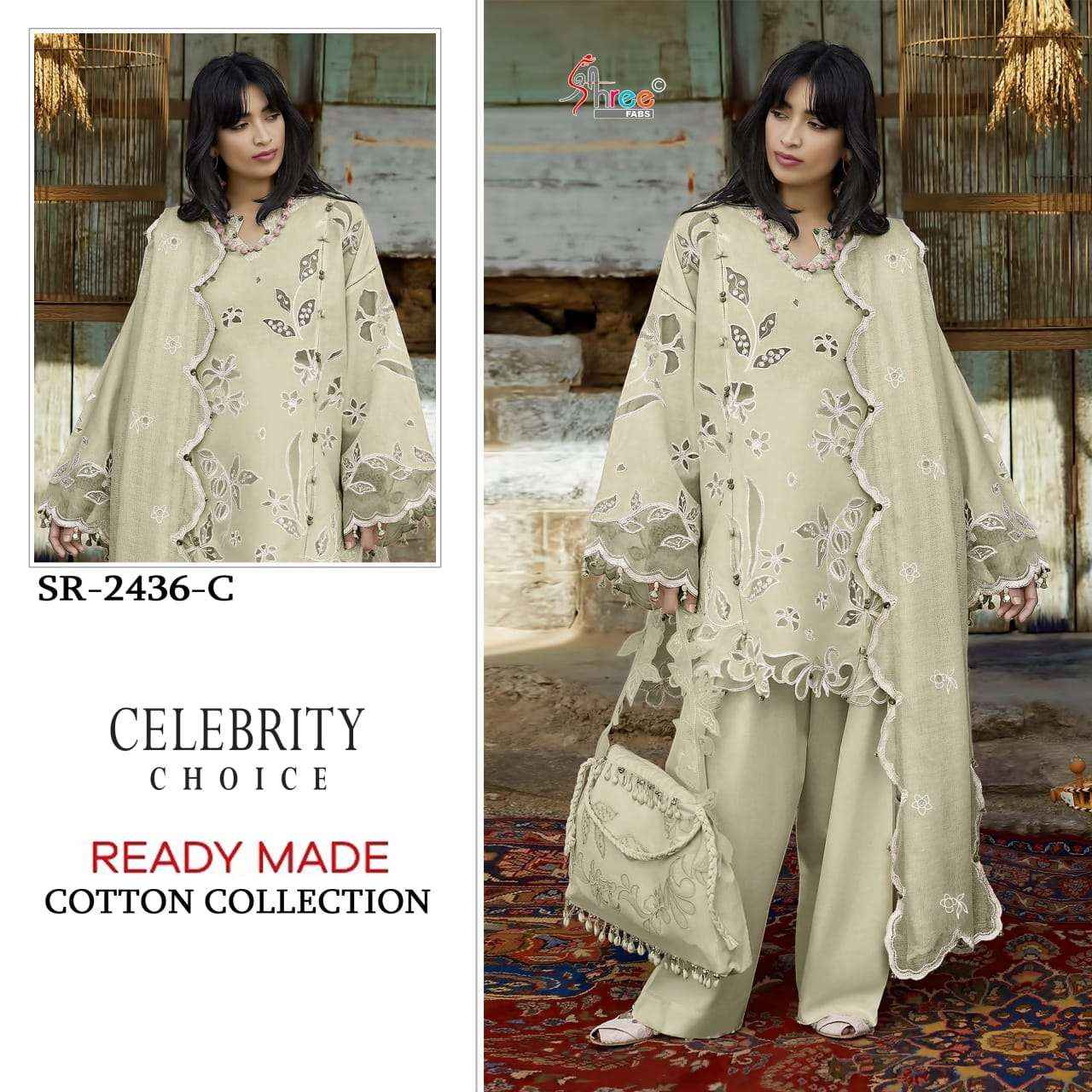 Shree Fabs Sr 2436 Abcd Latest Designer Pakistani Readymade Suit Wholesale Rate ( 4 Pcs Catalog )