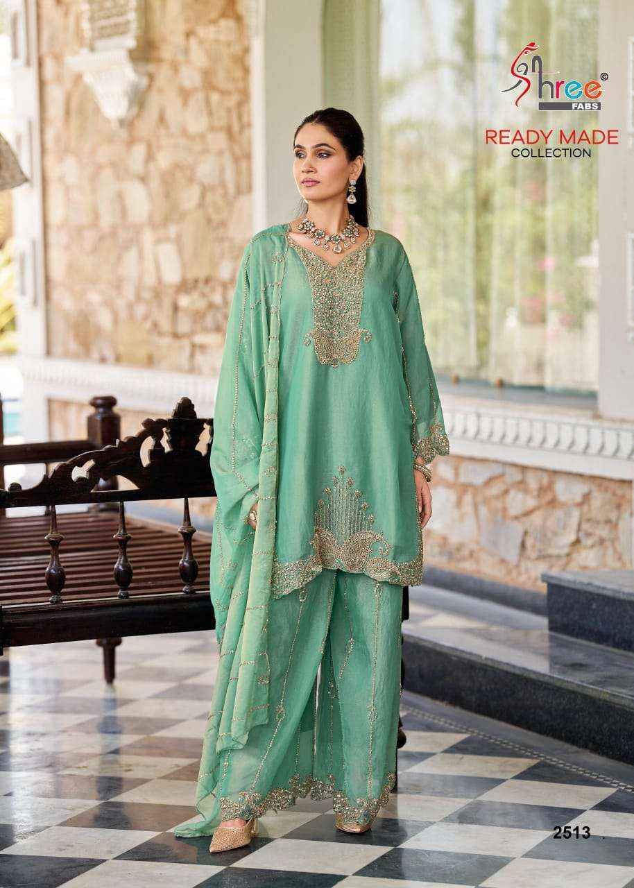 Shree Fabs Sr 2513 Abcd Wedding Wear Pakistani Palazzo Suit Wholesale Rate ( 4 Pcs Catalog )