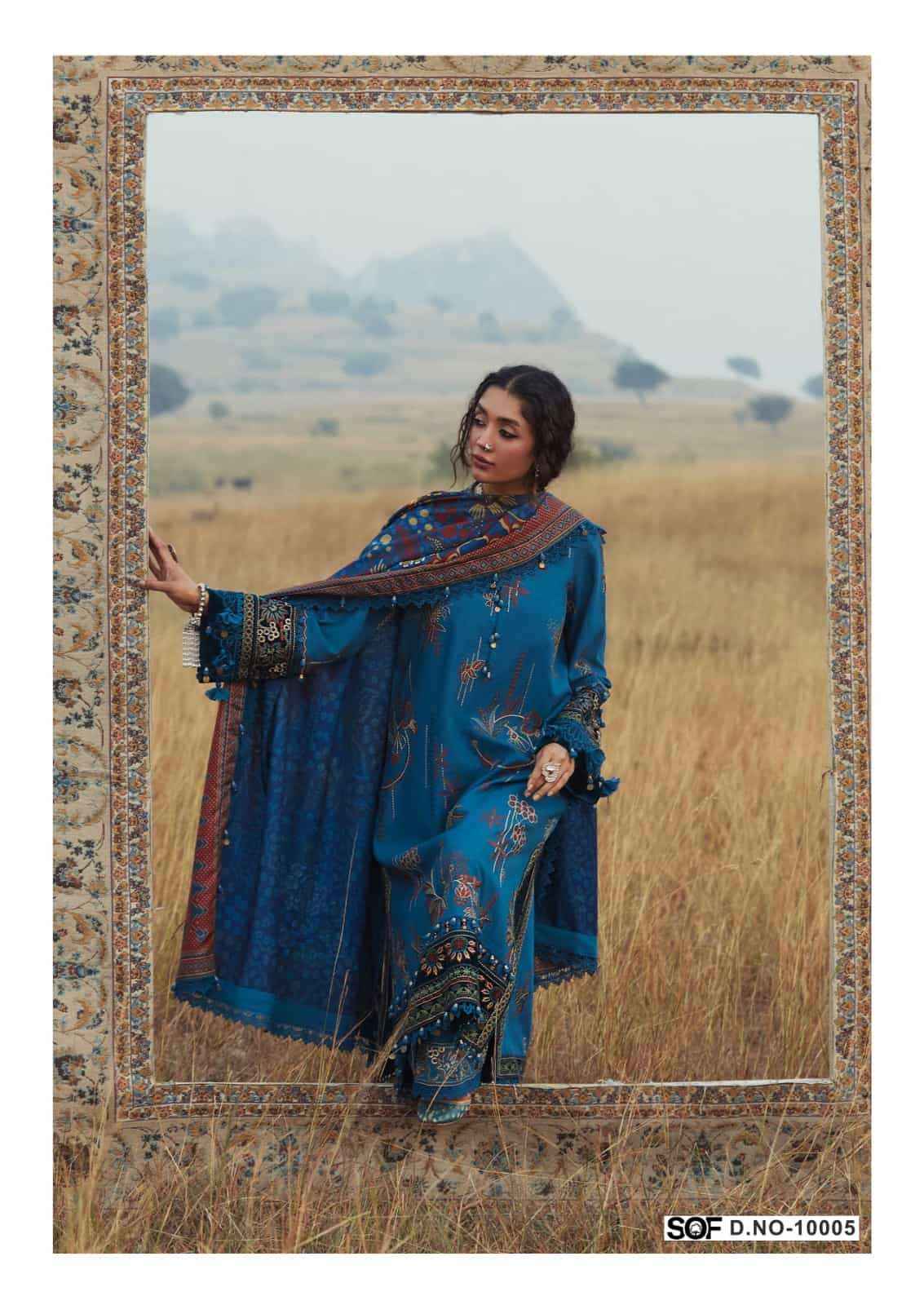 Shree Om Fab Aliya B Vol 10 Pure Lawn Dress Material Wholesale Price ( 6 Pcs Catalogue )