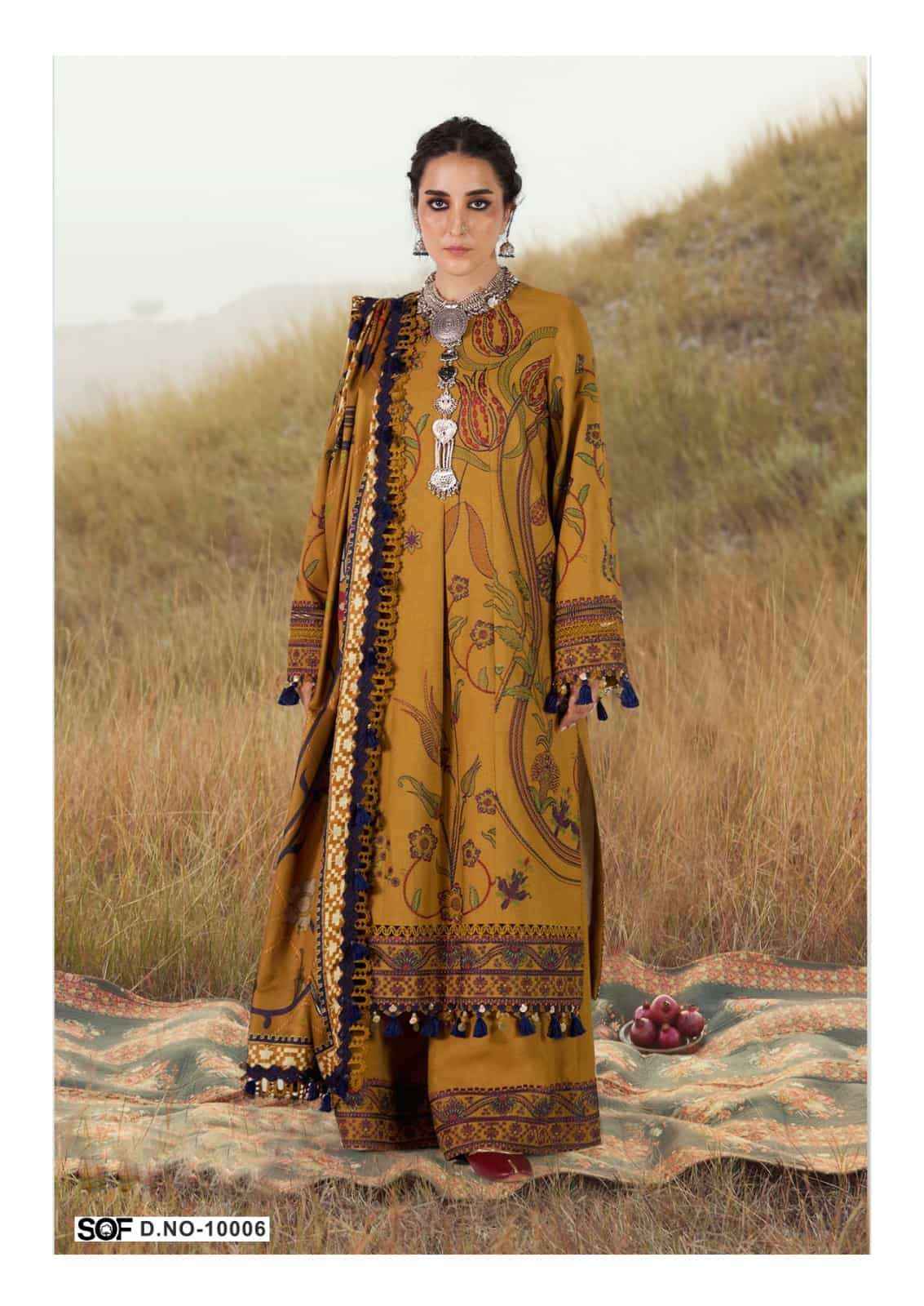 Shree Om Fab Aliya B Vol 10 Pure Lawn Dress Material Wholesale Price ( 6 Pcs Catalogue )