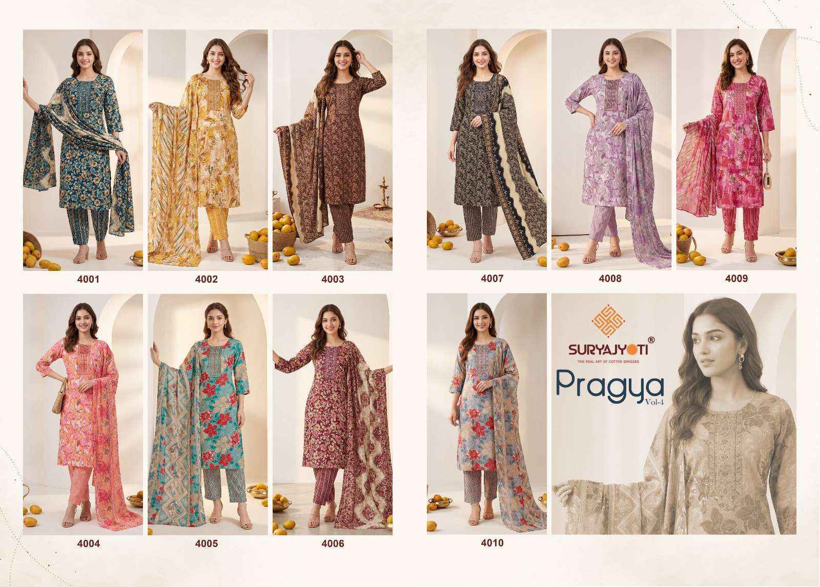Suryajyoti Pragya Vol 4 Wholesale Price - Surat Textile Market