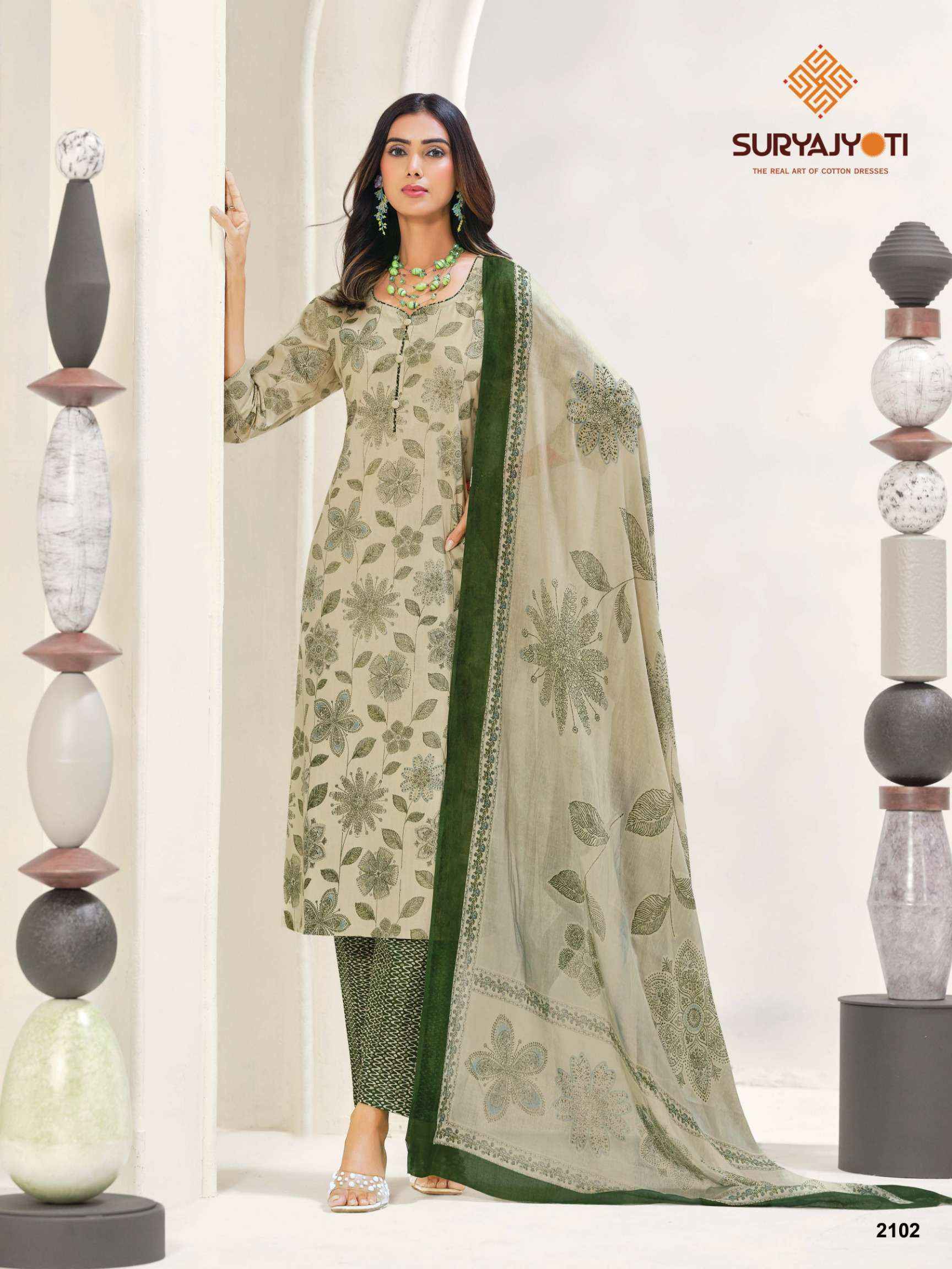 Suryajyoti Zion Cotton Vol 21 Wholesale Price - Surat Textile Market