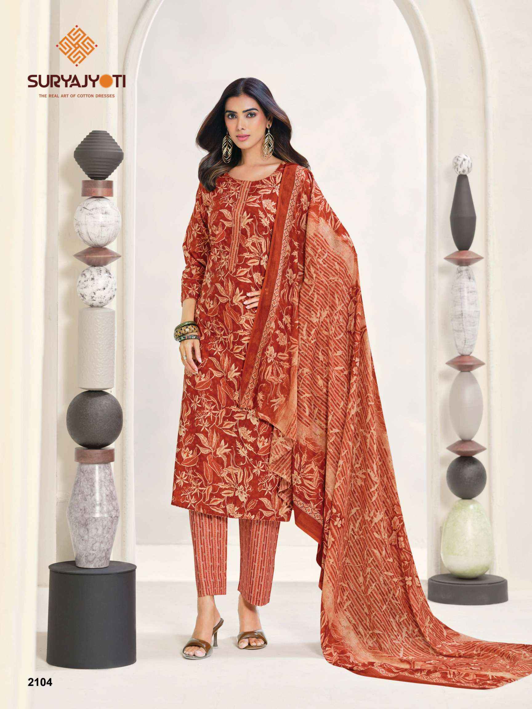 Suryajyoti Zion Cotton Vol 21 Wholesale Price - Surat Textile Market