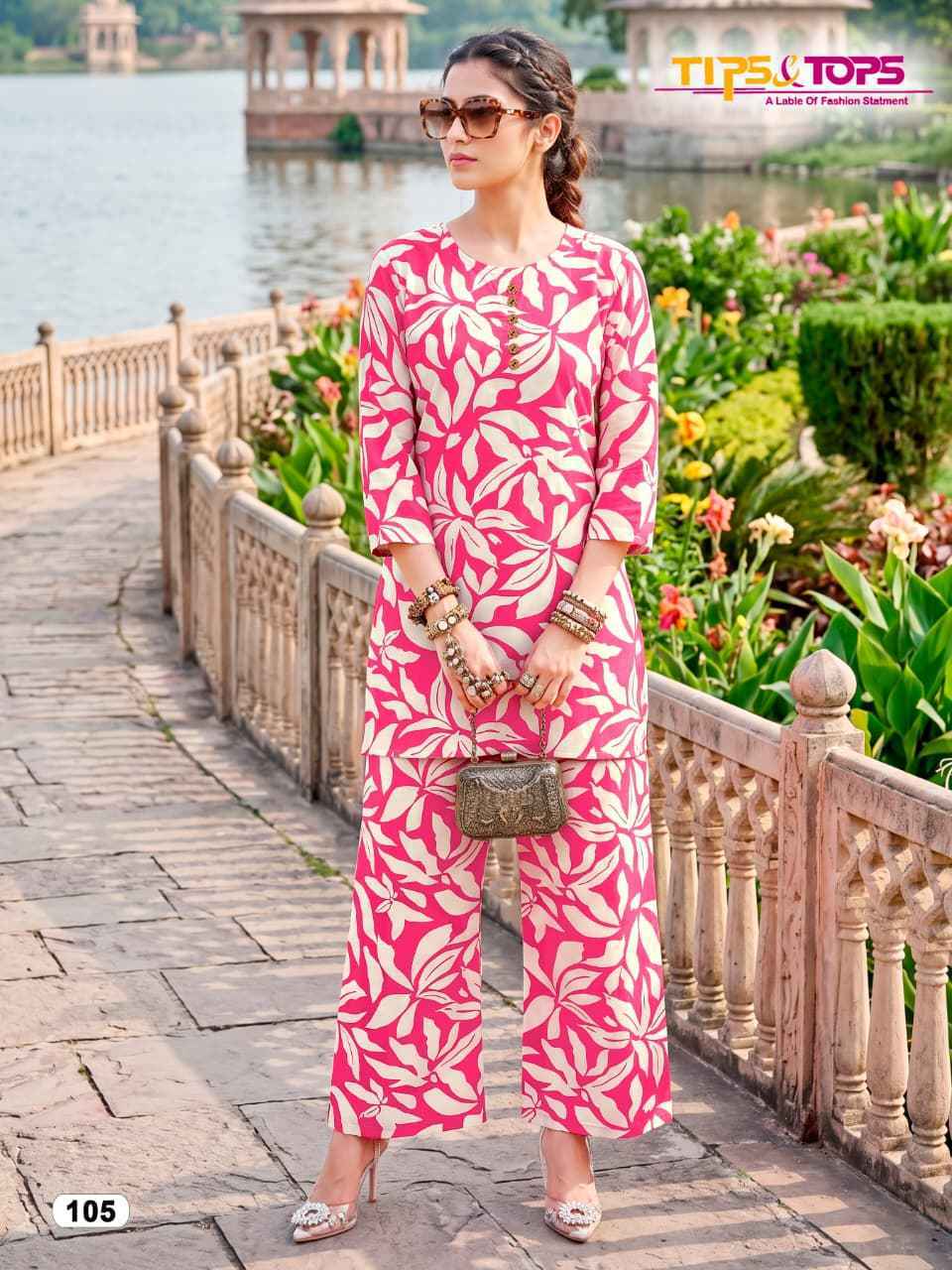 Tips & Tops Cotton Beauty Cotton Co Ord Set Wholesale Price ( 6 Pc Catalogue )