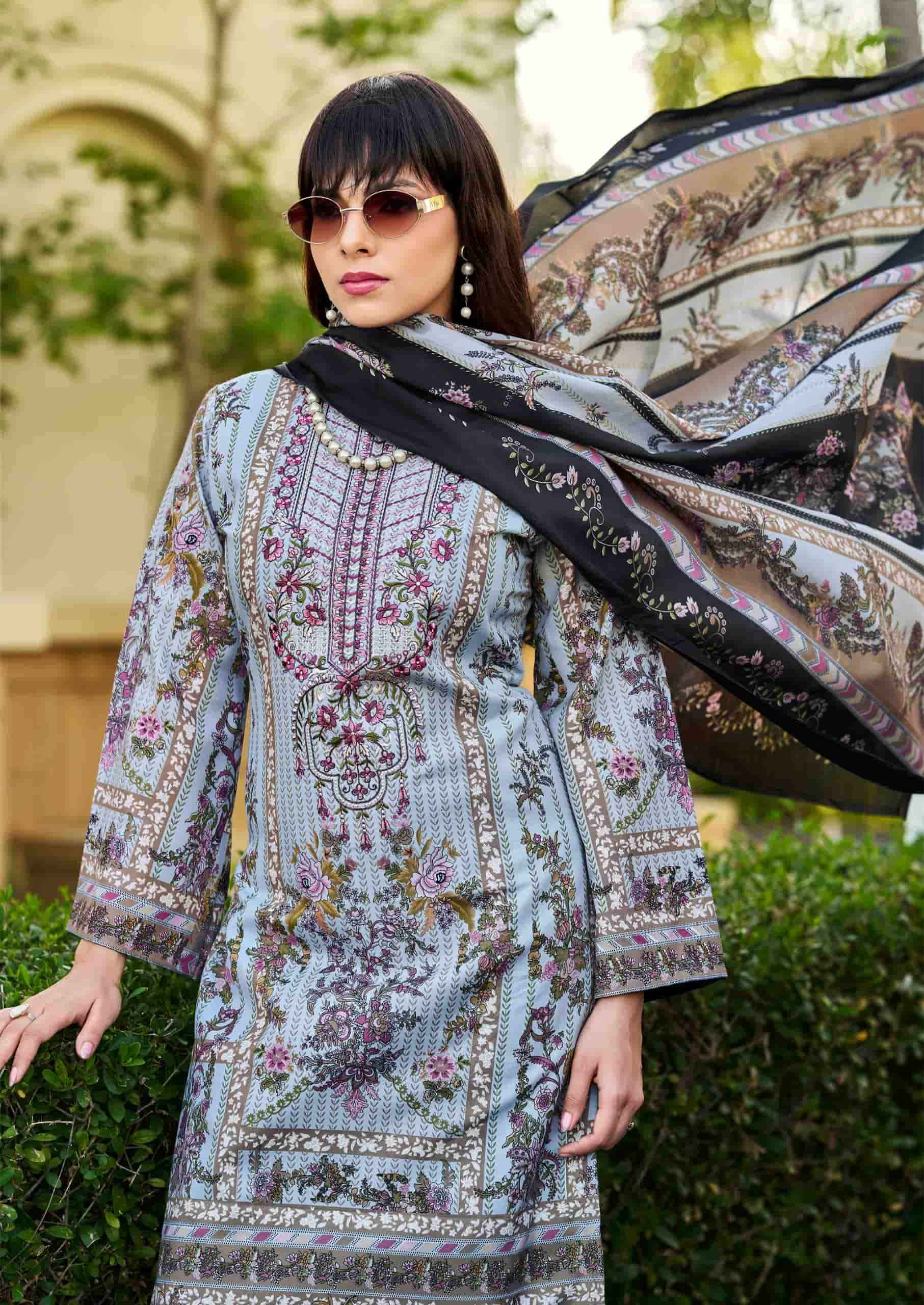 Vandana Fashion Celebration Vol 1 Designer Printed Cotton Salwar Kameez Wholesale Rate ( 8 Pcs Catalog )