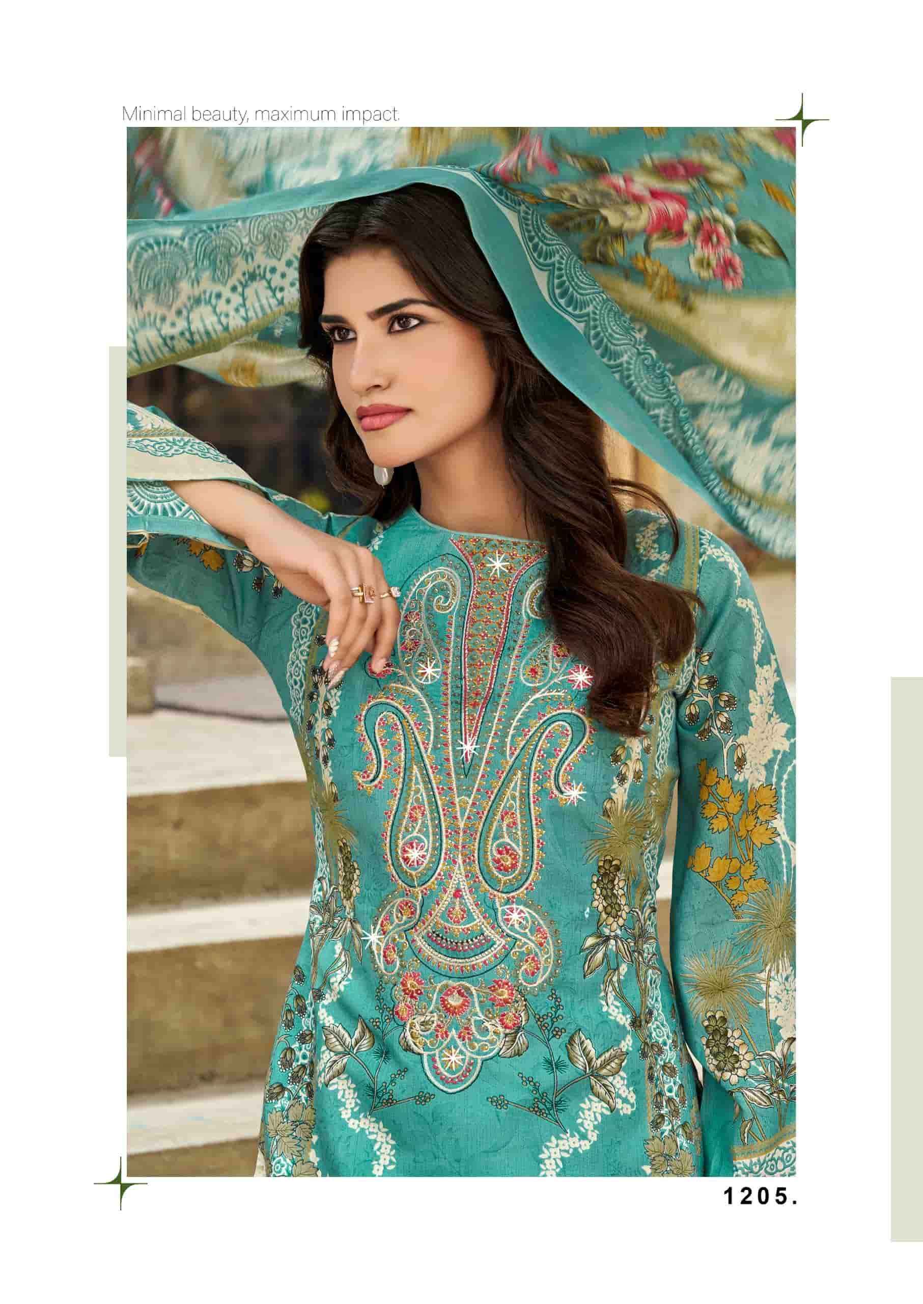 Vandana Fashion Nagina Vol 12 Unstitch Cotton Salwar Kameez Wholesale Rate ( 8 Pcs Catalog )