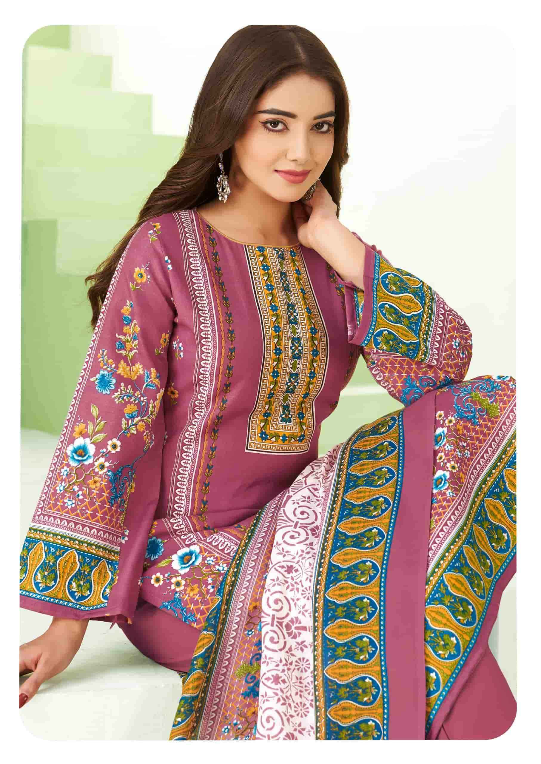 Vandana Fashion Nazakat Vol 16 Printed Cotton Suit Catalog Wholesalers